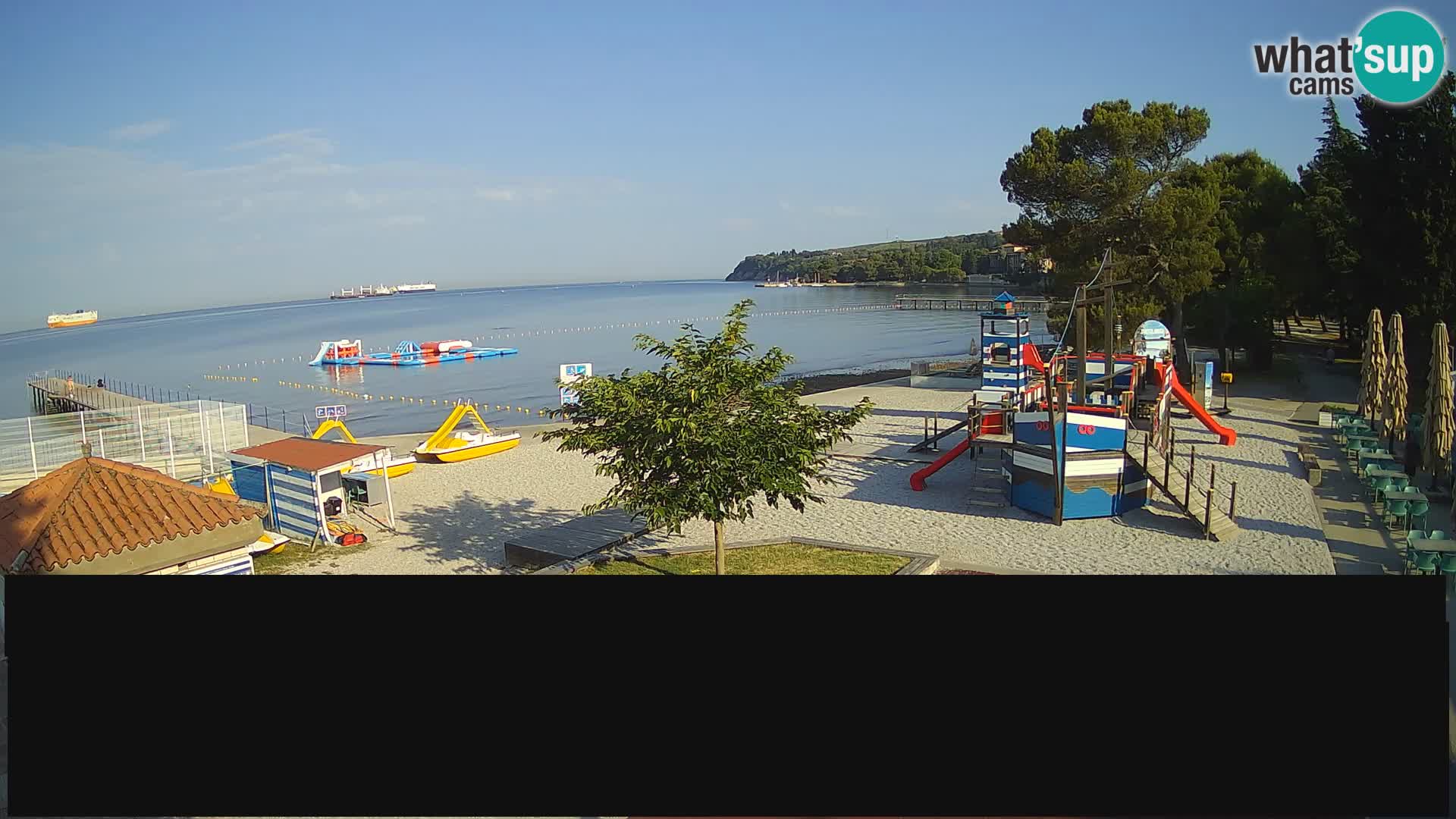 Webcam en direct Ankaran – Adria Ankaran Hotel & Resort – Slovénie