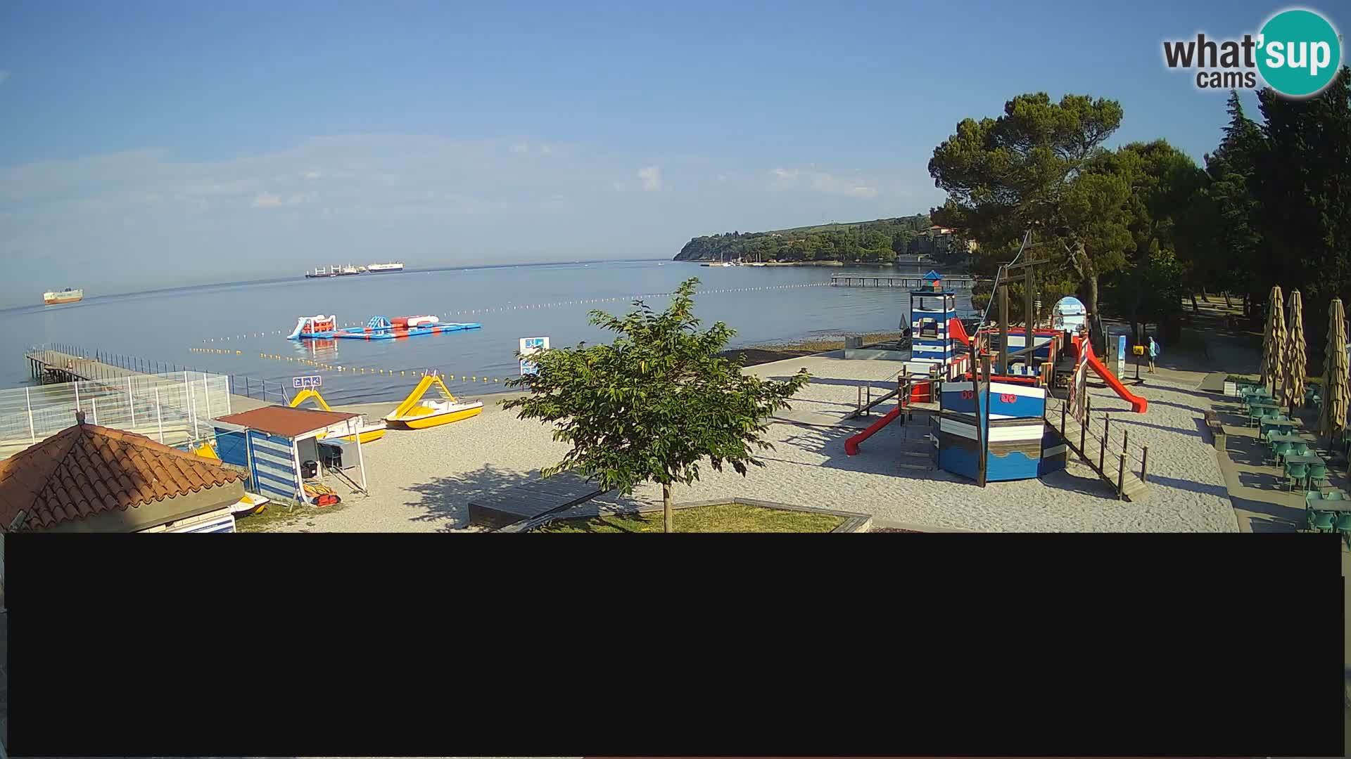 Live Webcam Ankaran – Adria Ankaran Hotel & Resort – Slowenien