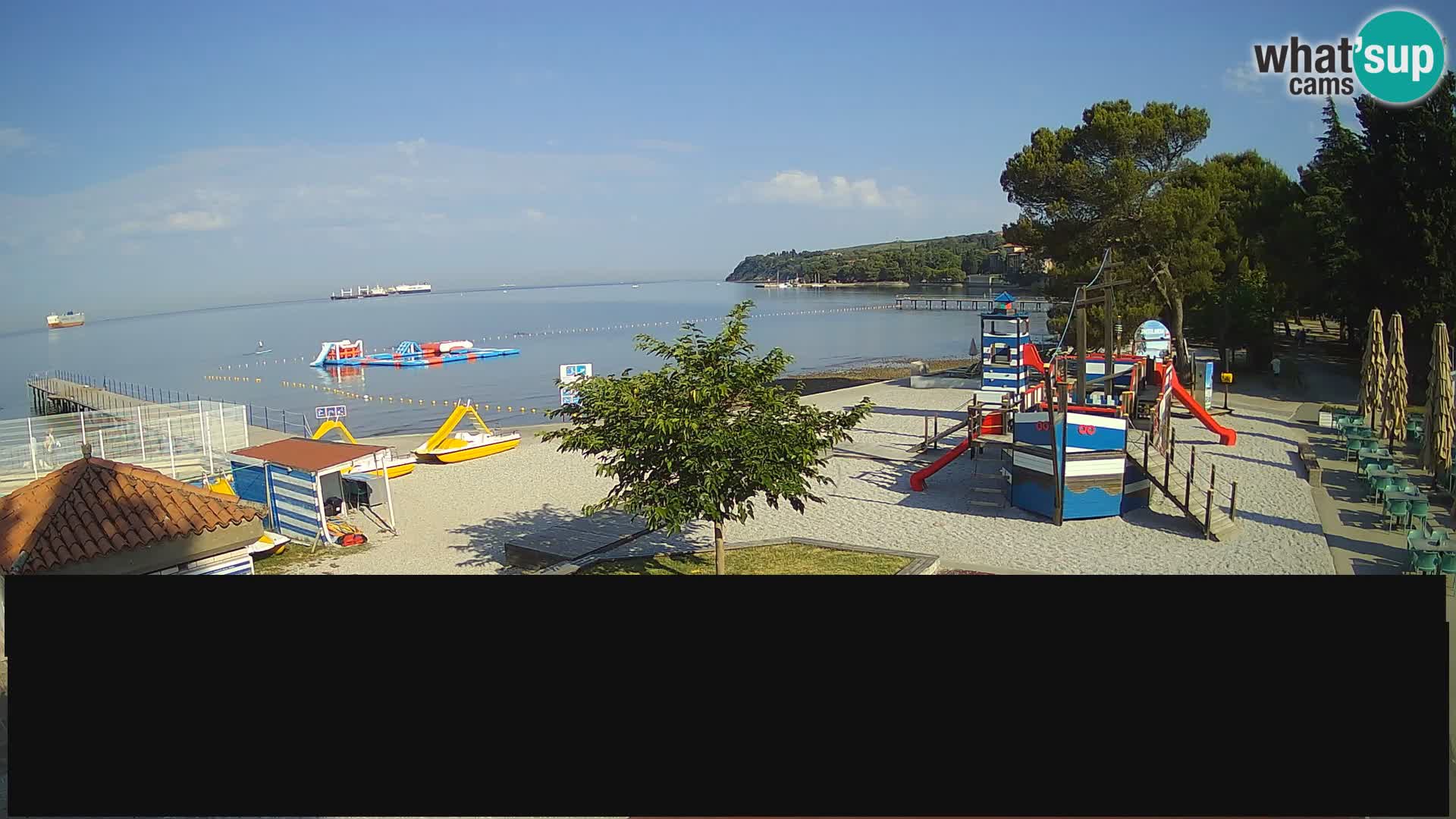Webcam en direct Ankaran – Adria Ankaran Hotel & Resort – Slovénie