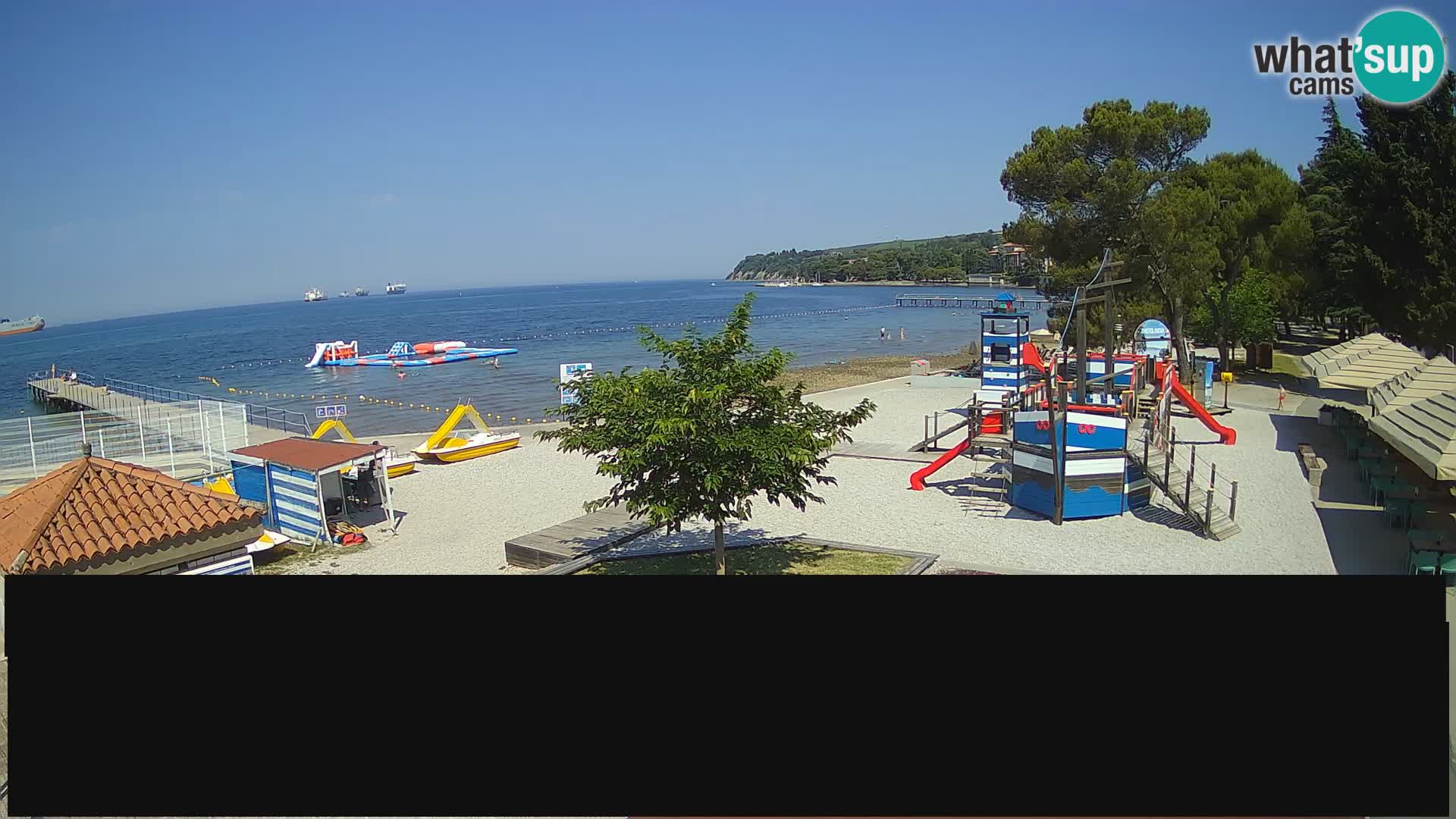 Webcam en direct Ankaran – Adria Ankaran Hotel & Resort – Slovénie