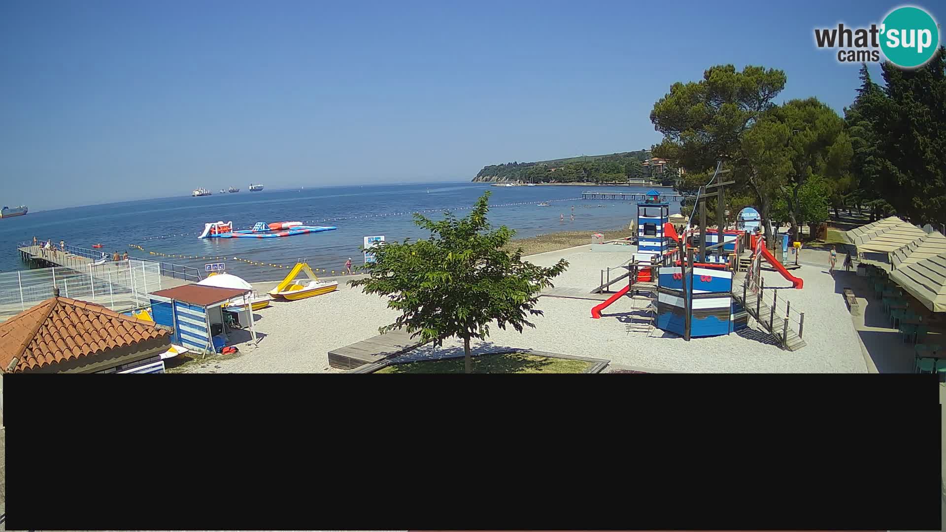Webcam en direct Ankaran – Adria Ankaran Hotel & Resort – Slovénie