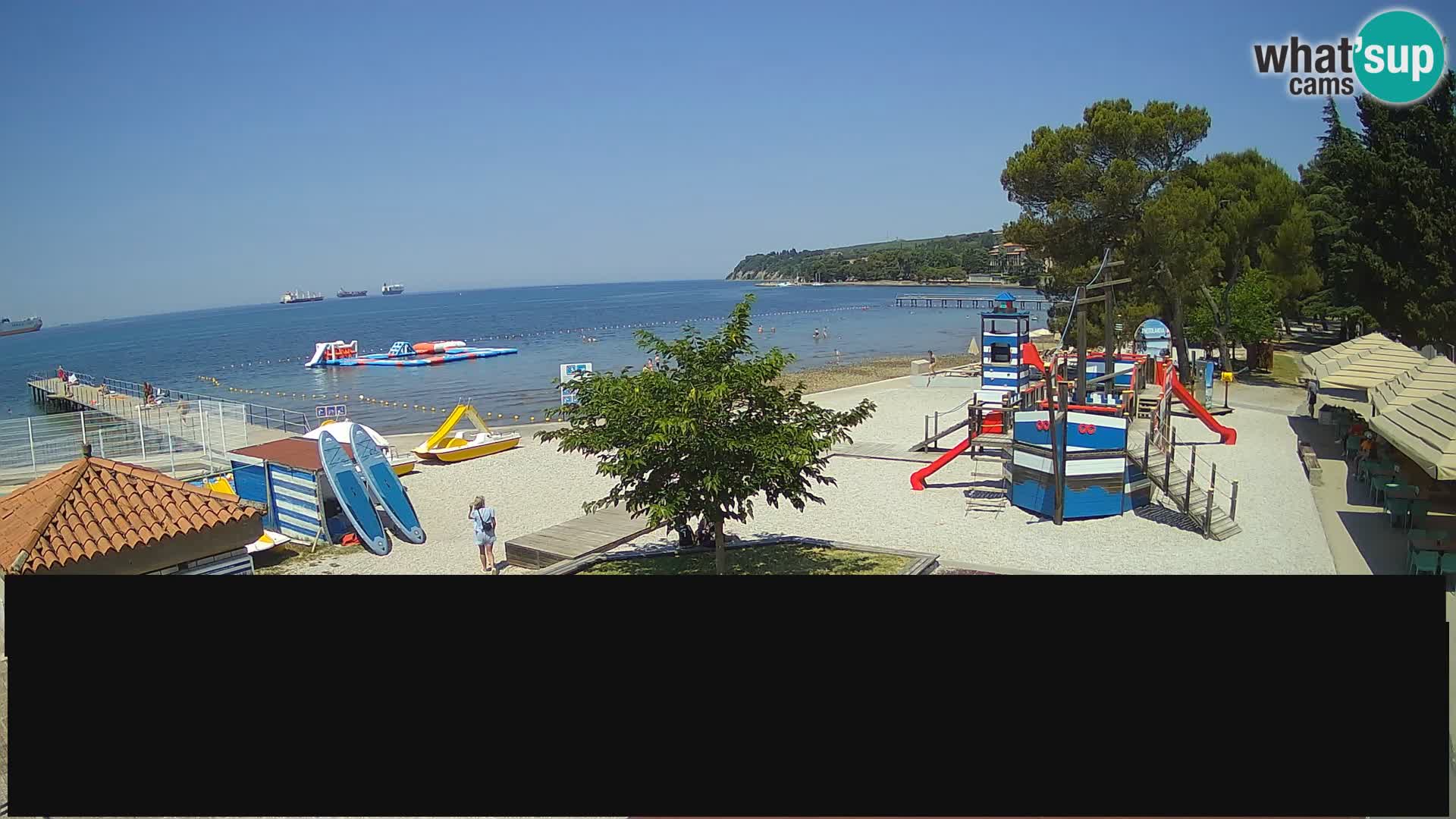Web kamera uživo Ankaran – Adria Ankaran Hotel & Resort – Slovenija