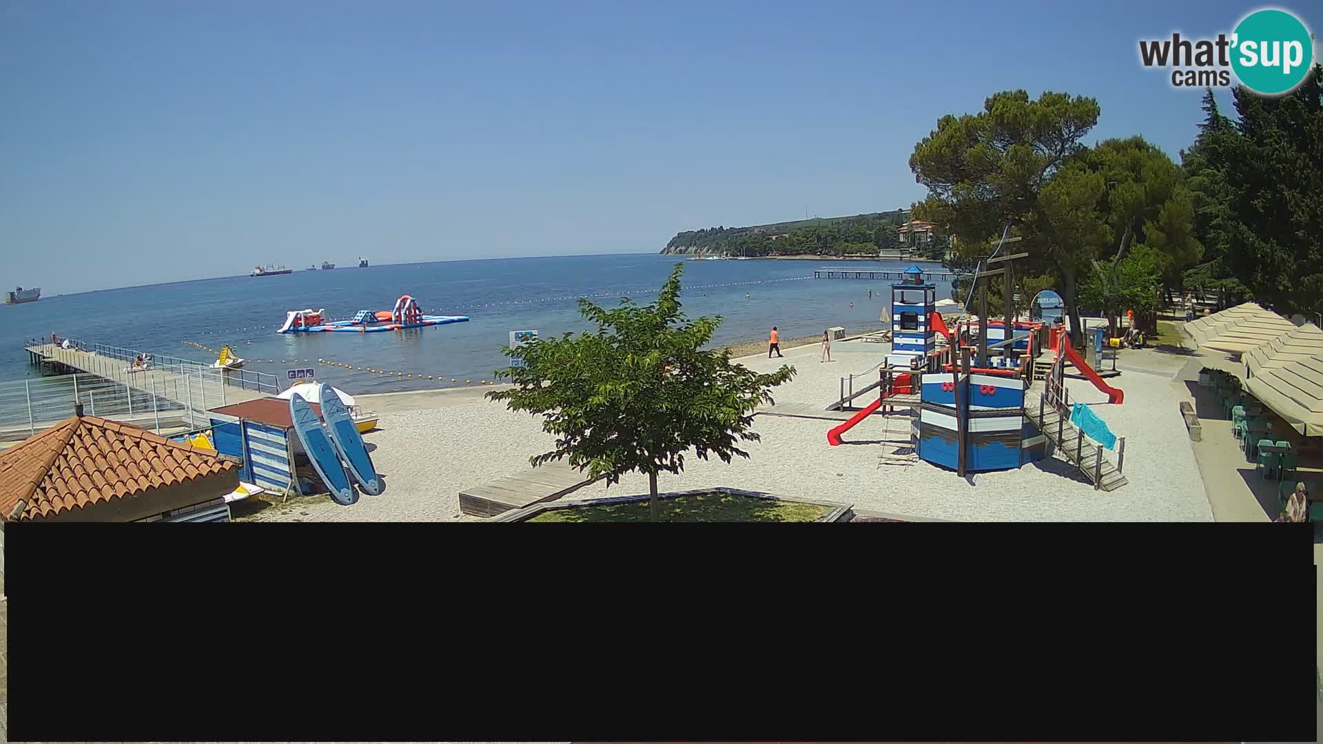 Live webcam Ankarano – Adria Ankaran Hotel & Resort – Slovenia