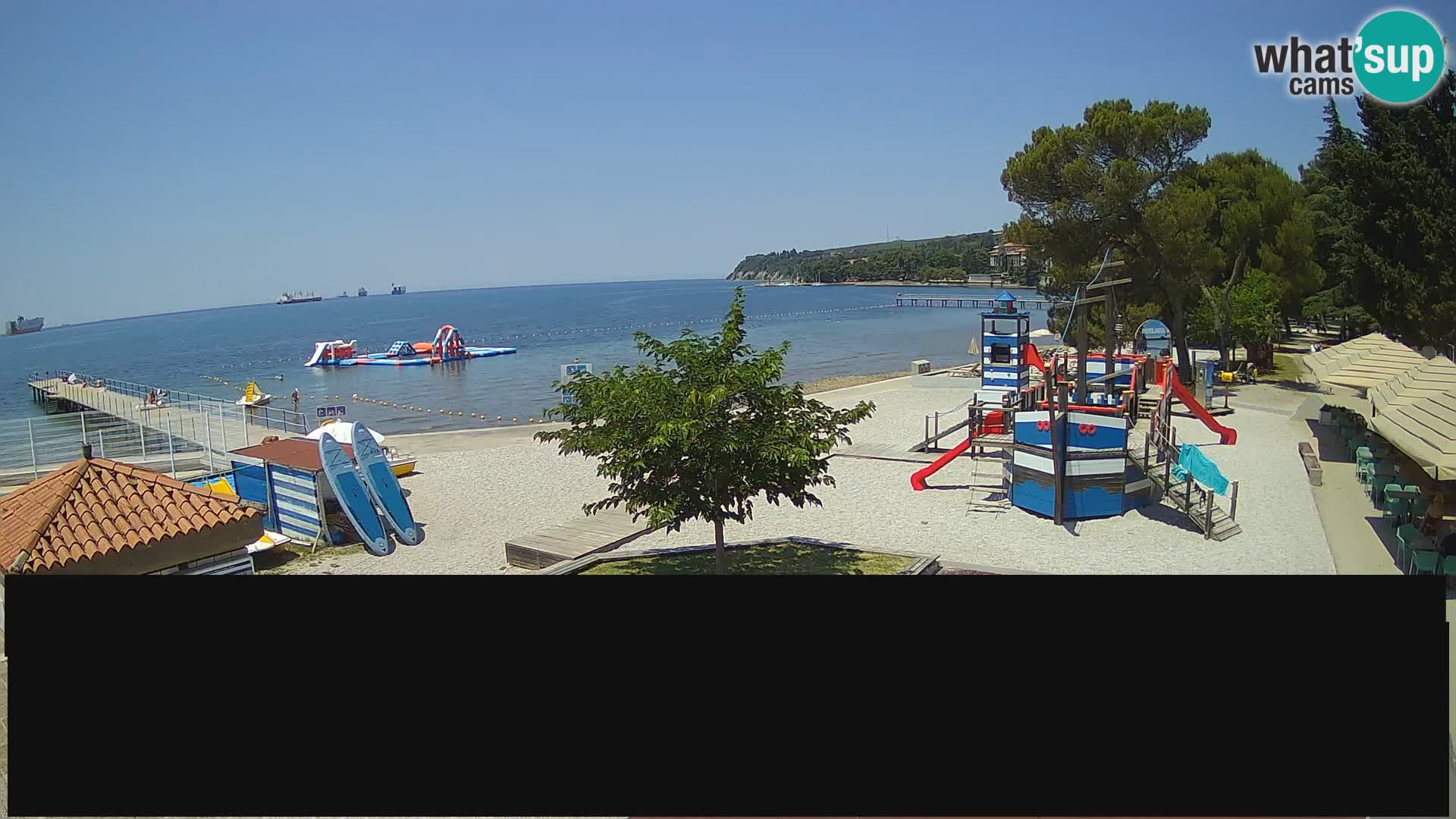 Spletna kamera Ankaran – Adria Ankaran Hotel & Resort