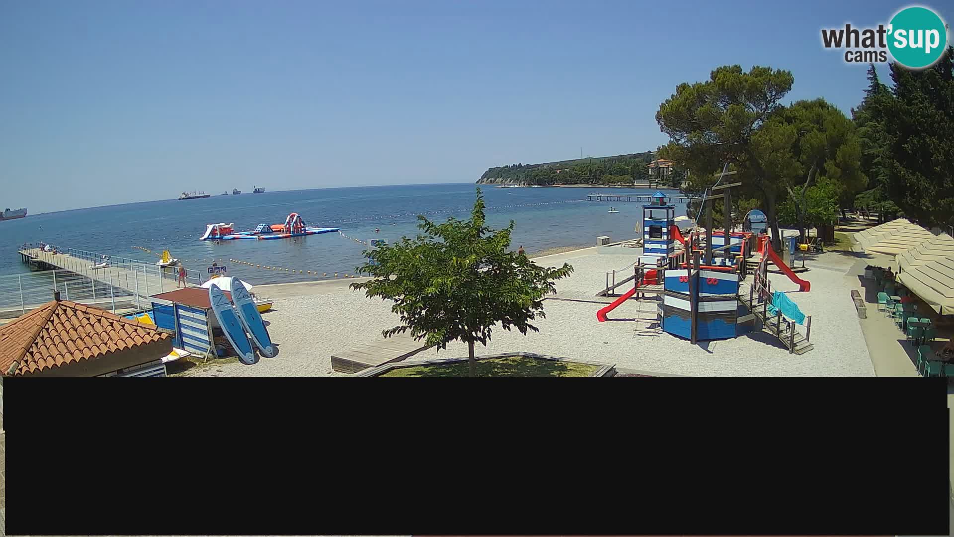 Live Webcam Ankaran – Adria Ankaran Hotel & Resort – Slowenien