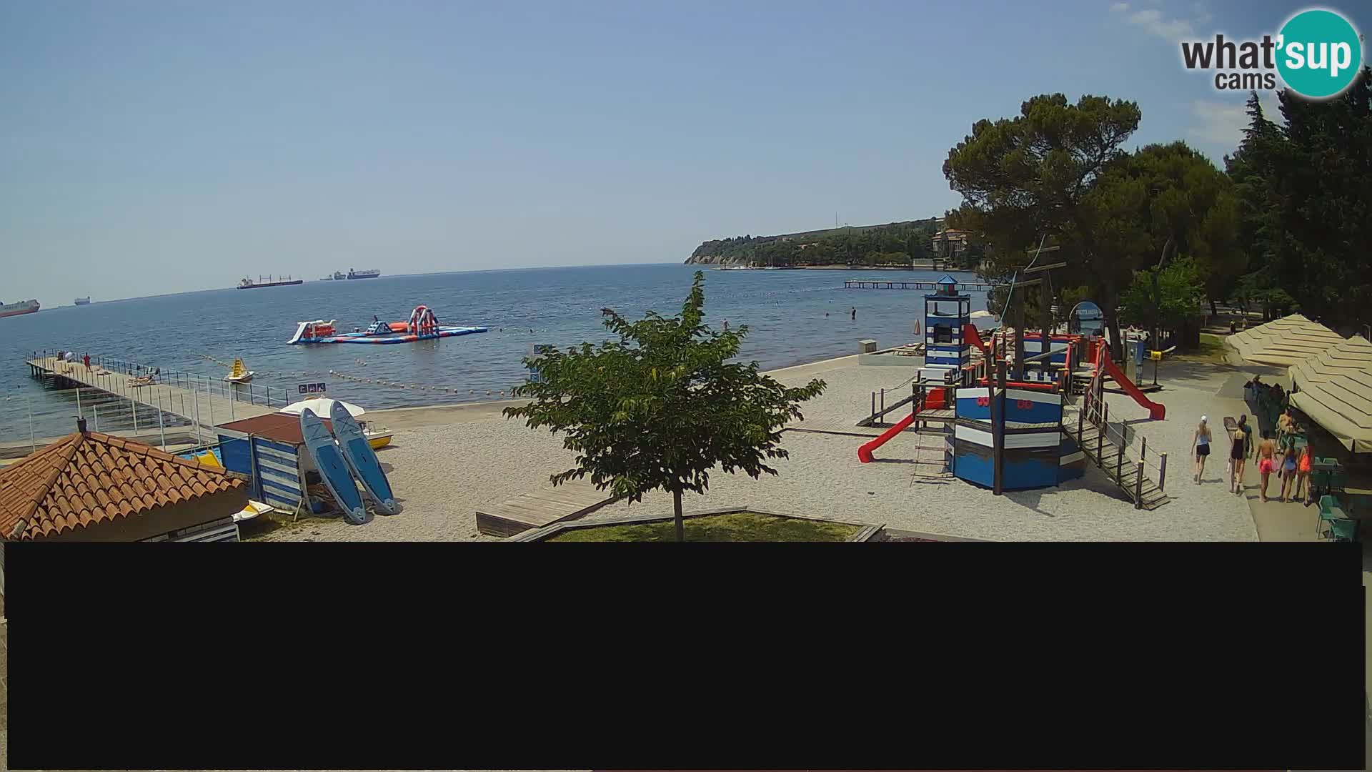 Web kamera uživo Ankaran – Adria Ankaran Hotel & Resort – Slovenija
