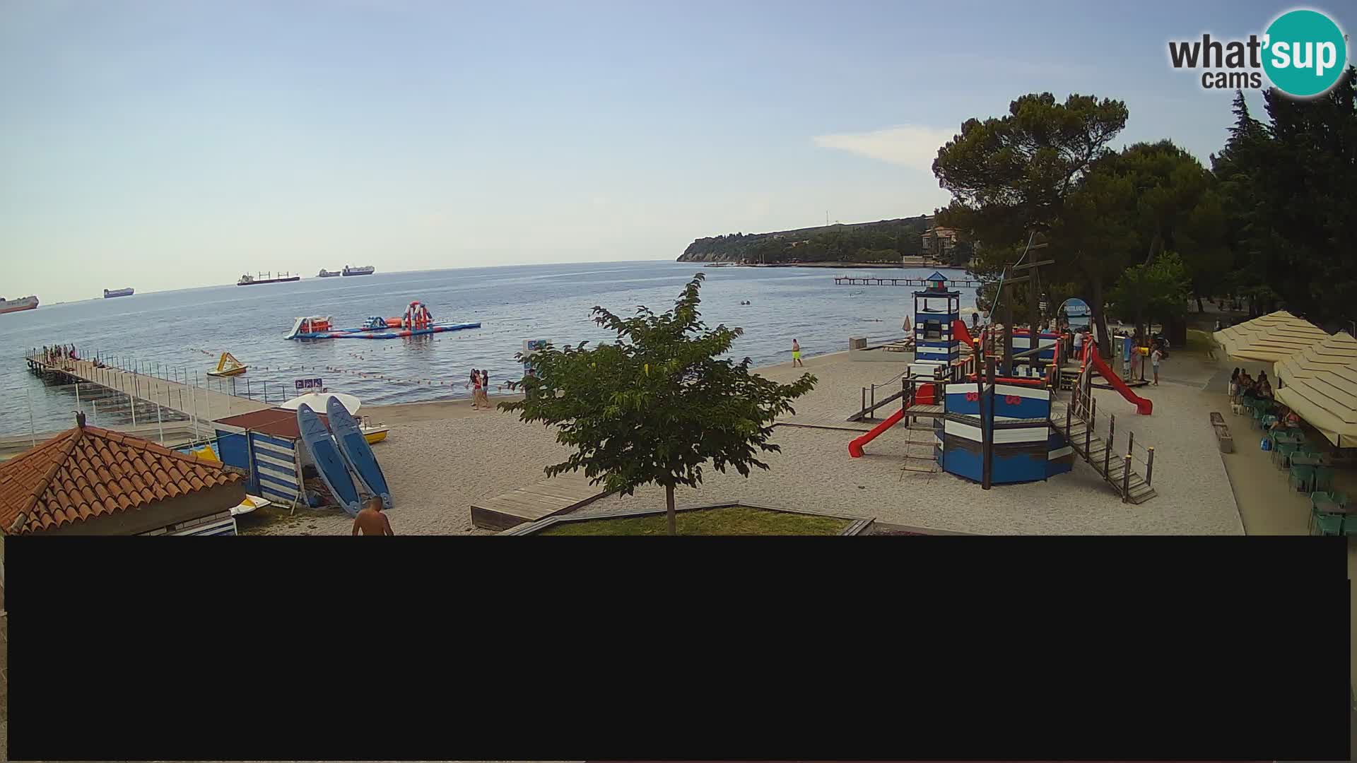 Web kamera uživo Ankaran – Adria Ankaran Hotel & Resort – Slovenija