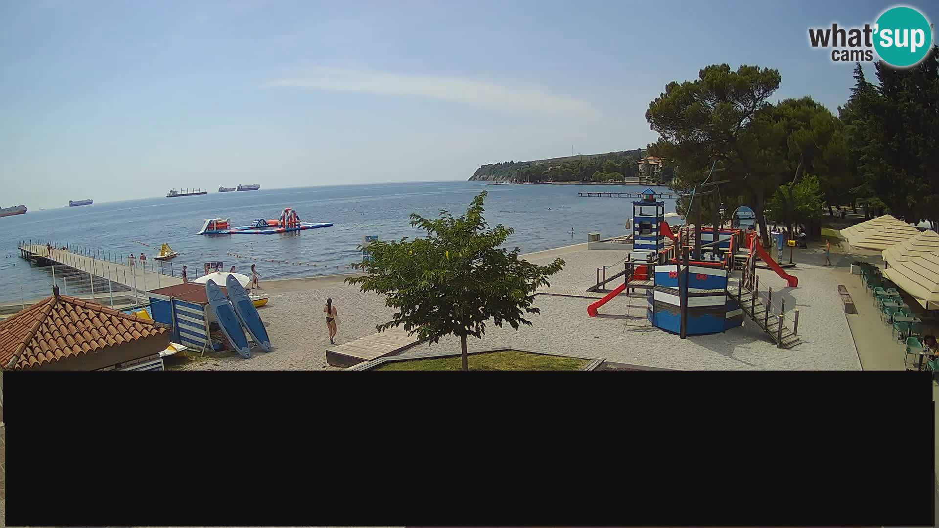 Webcam en direct Ankaran – Adria Ankaran Hotel & Resort – Slovénie