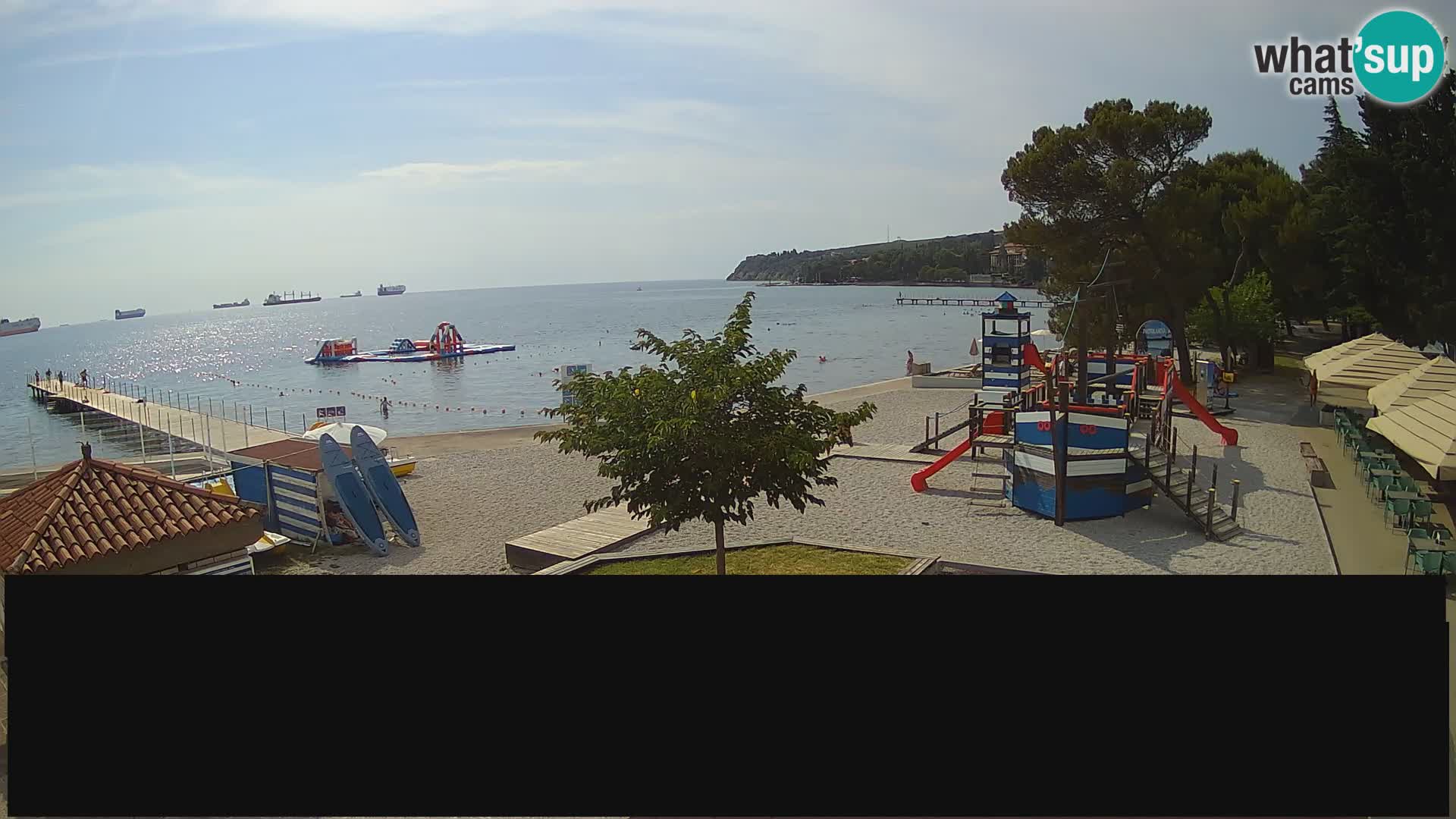 Webcam en direct Ankaran – Adria Ankaran Hotel & Resort – Slovénie