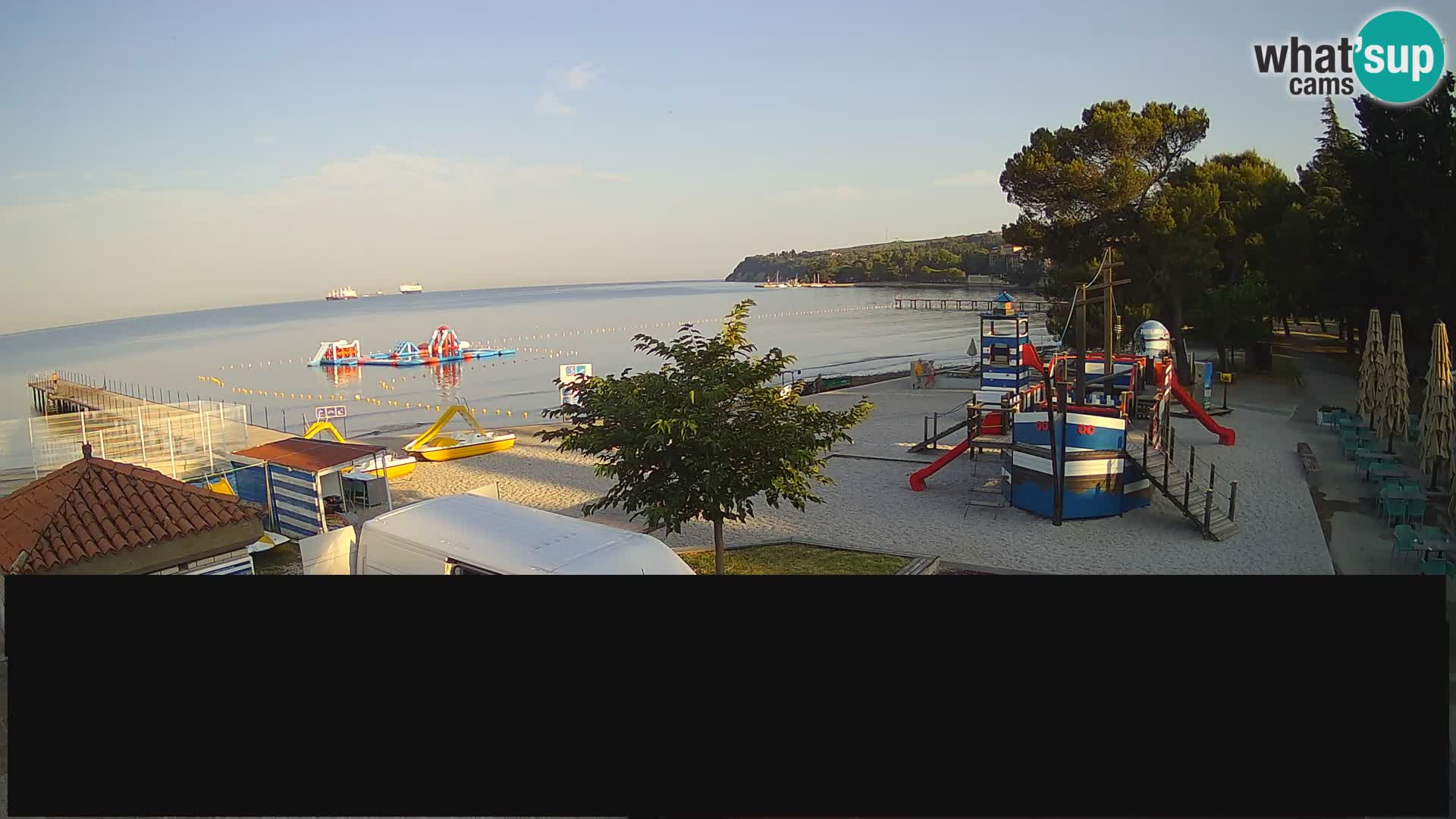 Live webcam Ankarano – Adria Ankaran Hotel & Resort – Slovenia