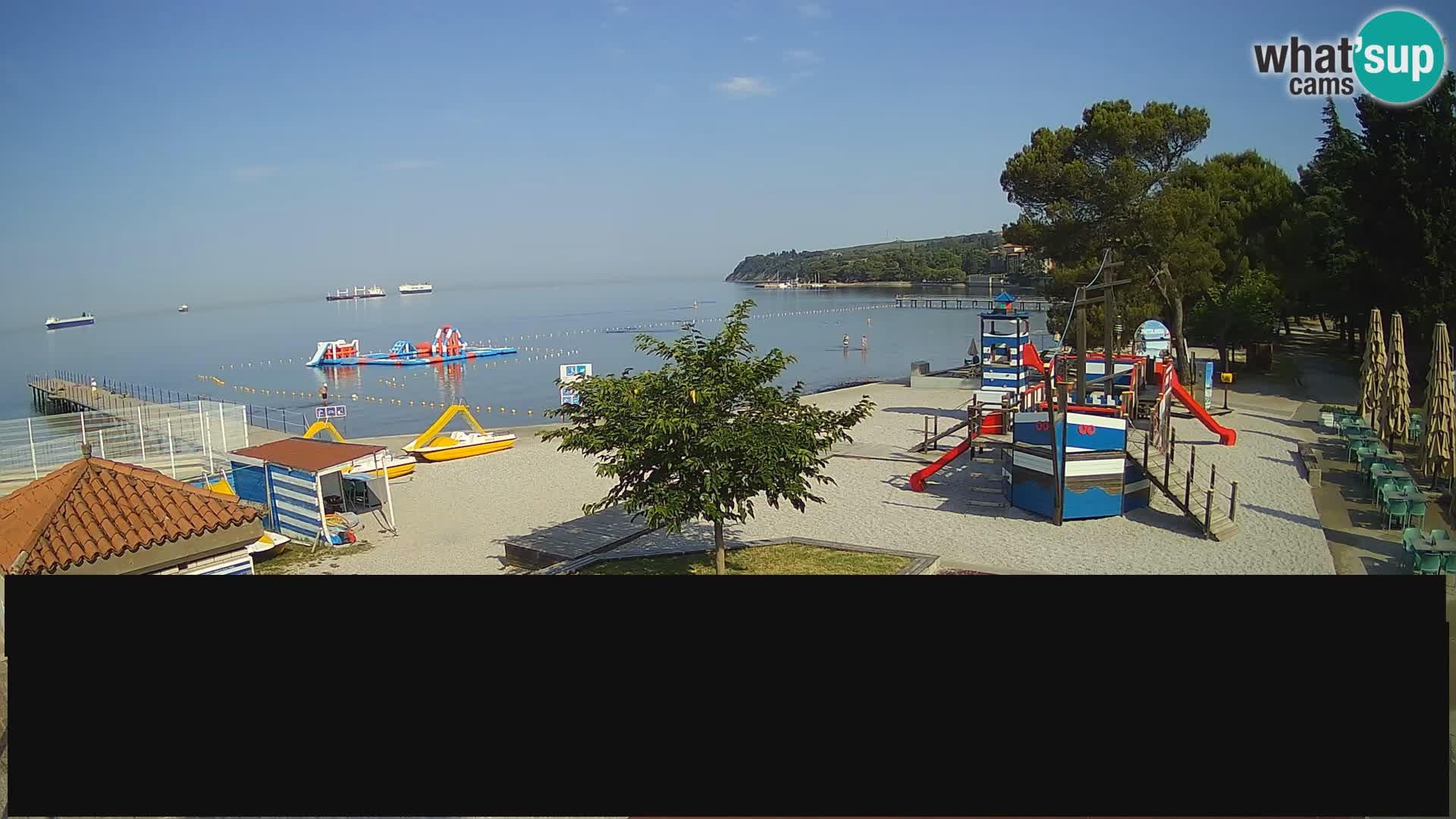 Live webcam Ankarano – Adria Ankaran Hotel & Resort – Slovenia