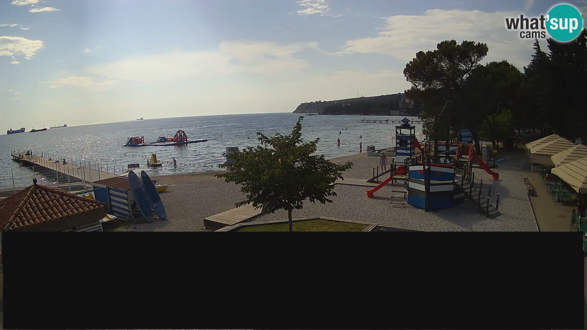 Live webcam Ankarano – Adria Ankaran Hotel & Resort – Slovenia