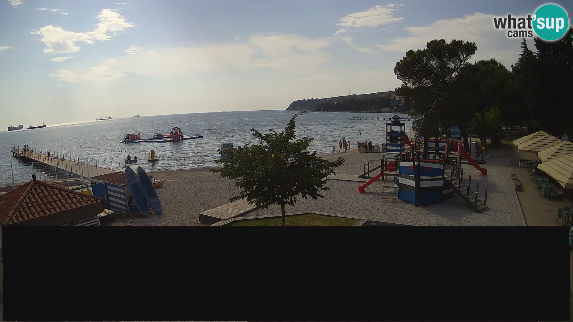 Live webcam Ankarano – Adria Ankaran Hotel & Resort – Slovenia