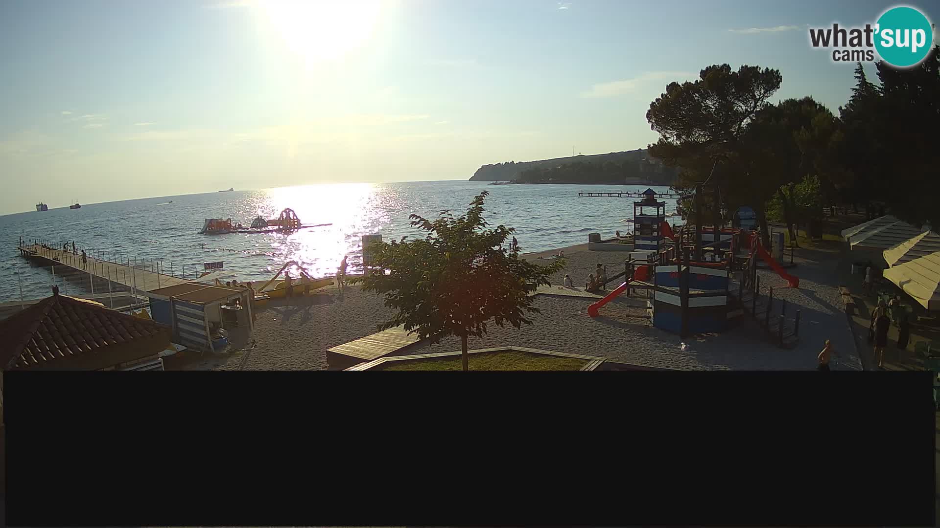 Live webcam Ankarano – Adria Ankaran Hotel & Resort – Slovenia