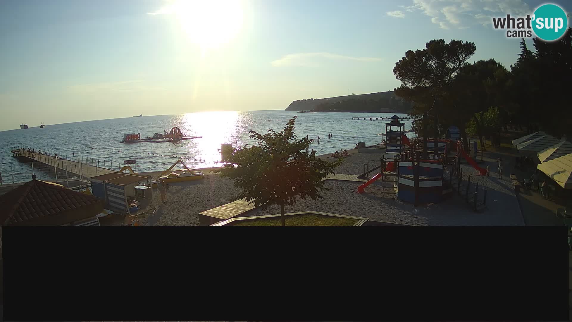 Cámara web en vivo Ankaran – Adria Ankaran Hotel & Resort – Eslovenia