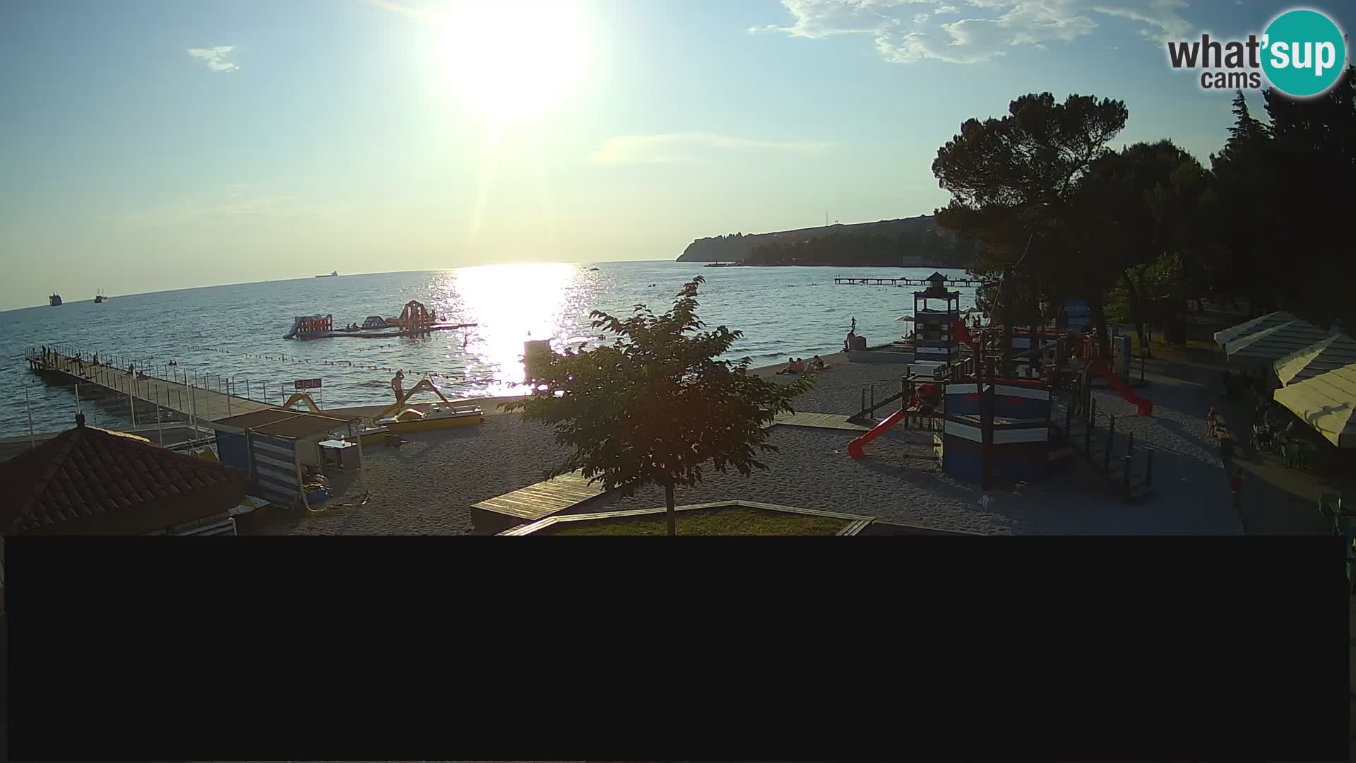 Live webcam Ankaran – Adria Ankaran Hotel & Resort – Slovenia
