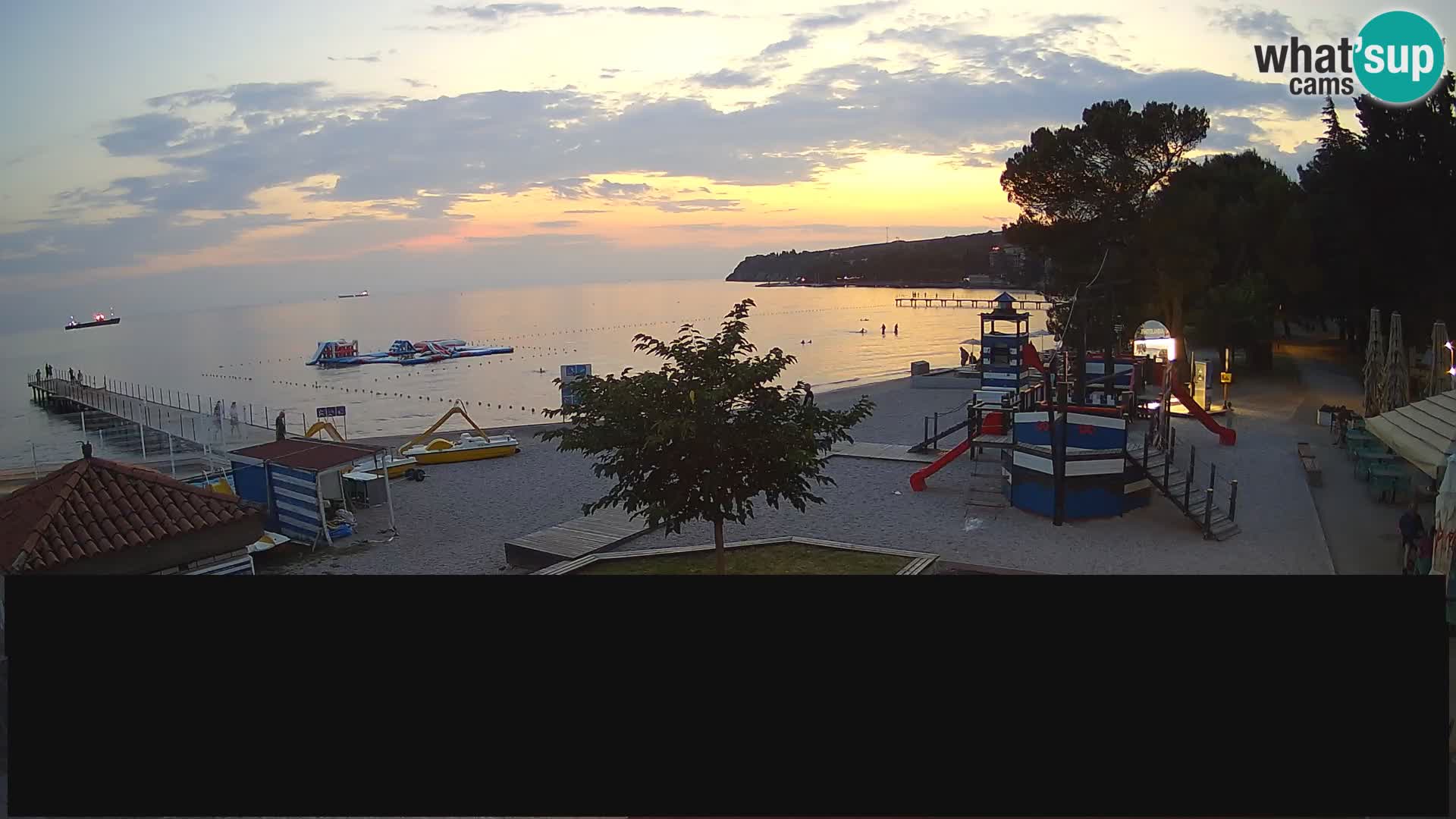 Webcam en direct Ankaran – Adria Ankaran Hotel & Resort – Slovénie