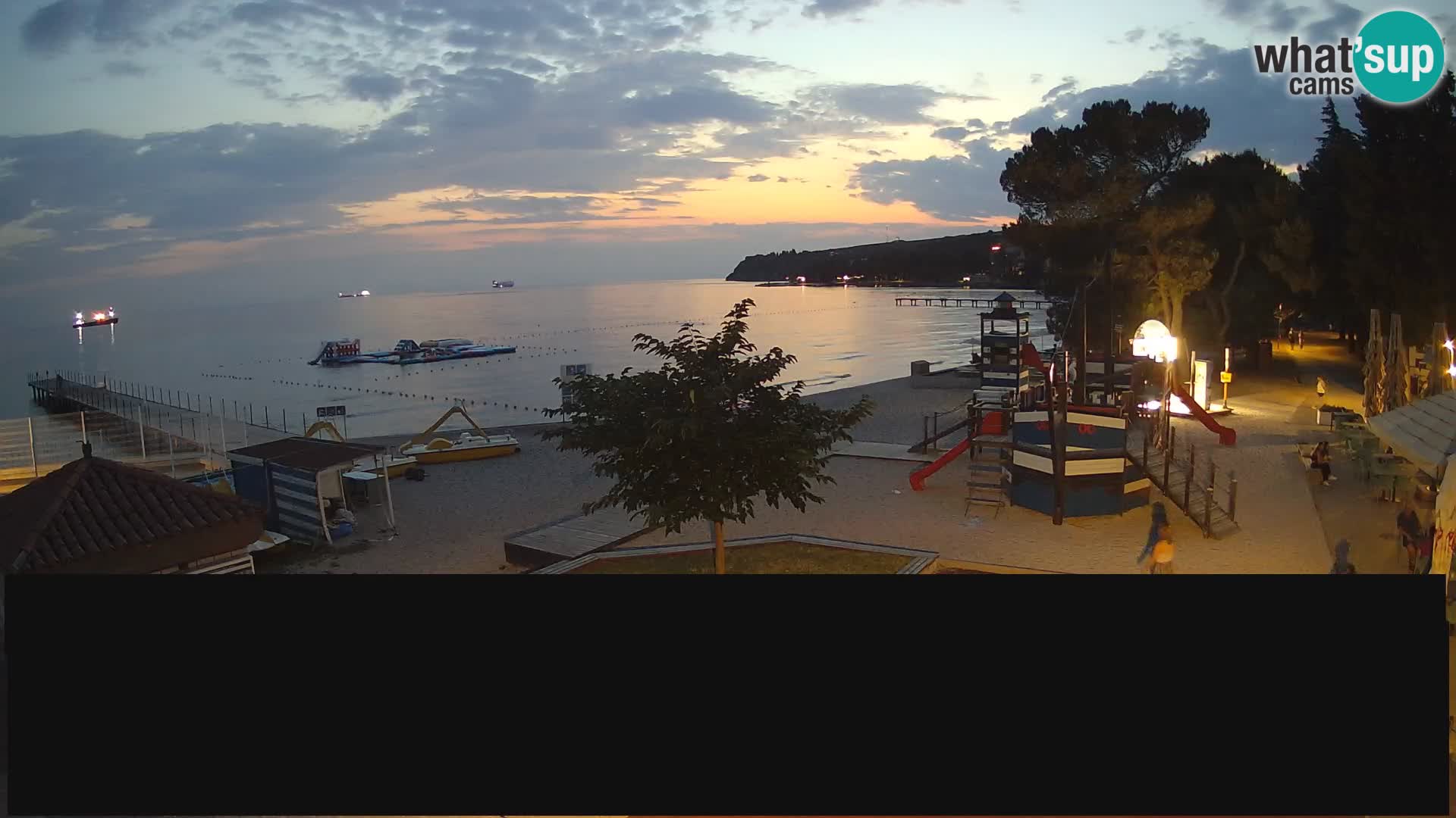 Cámara web en vivo Ankaran – Adria Ankaran Hotel & Resort – Eslovenia