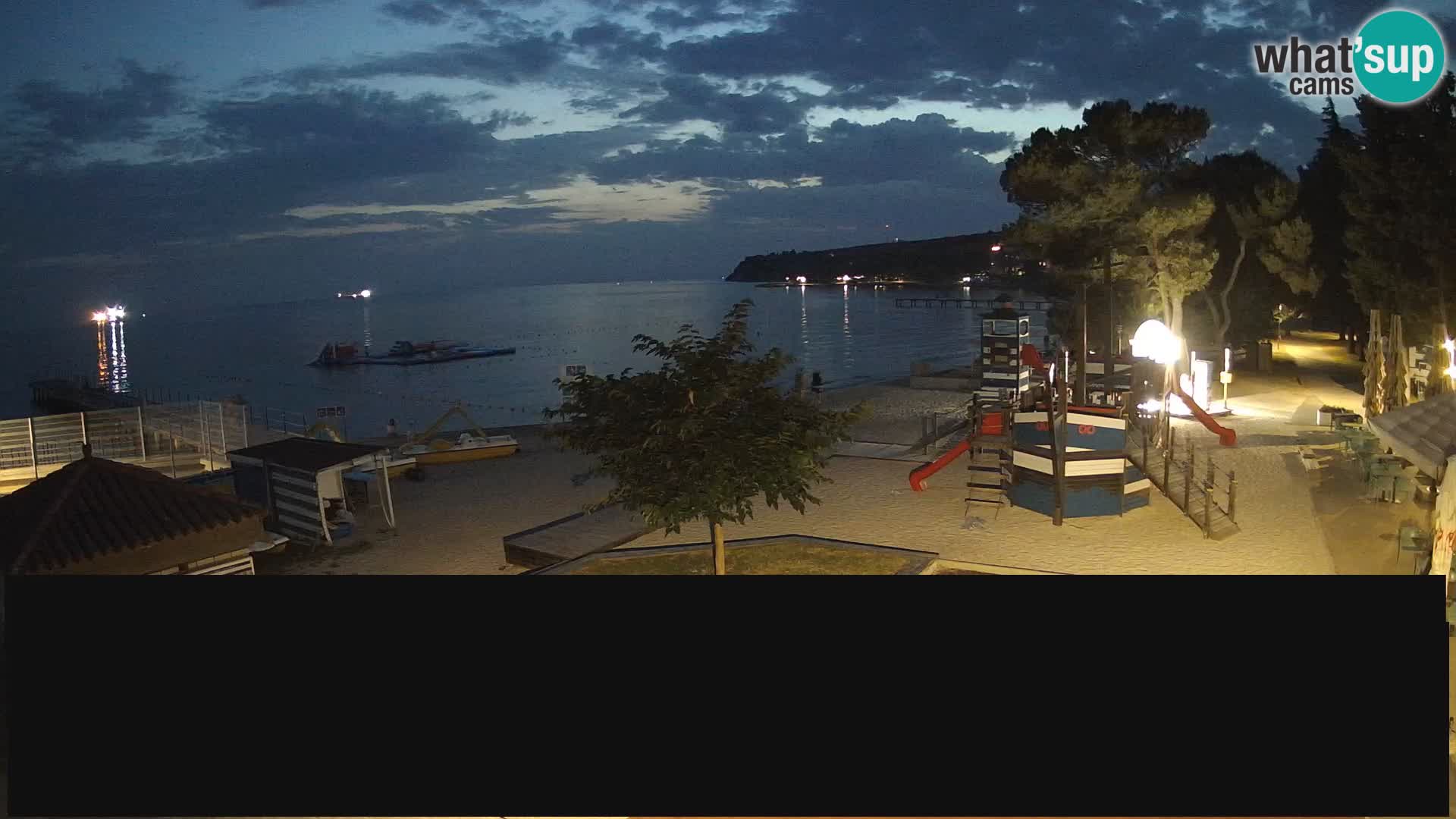 Web kamera uživo Ankaran – Adria Ankaran Hotel & Resort – Slovenija