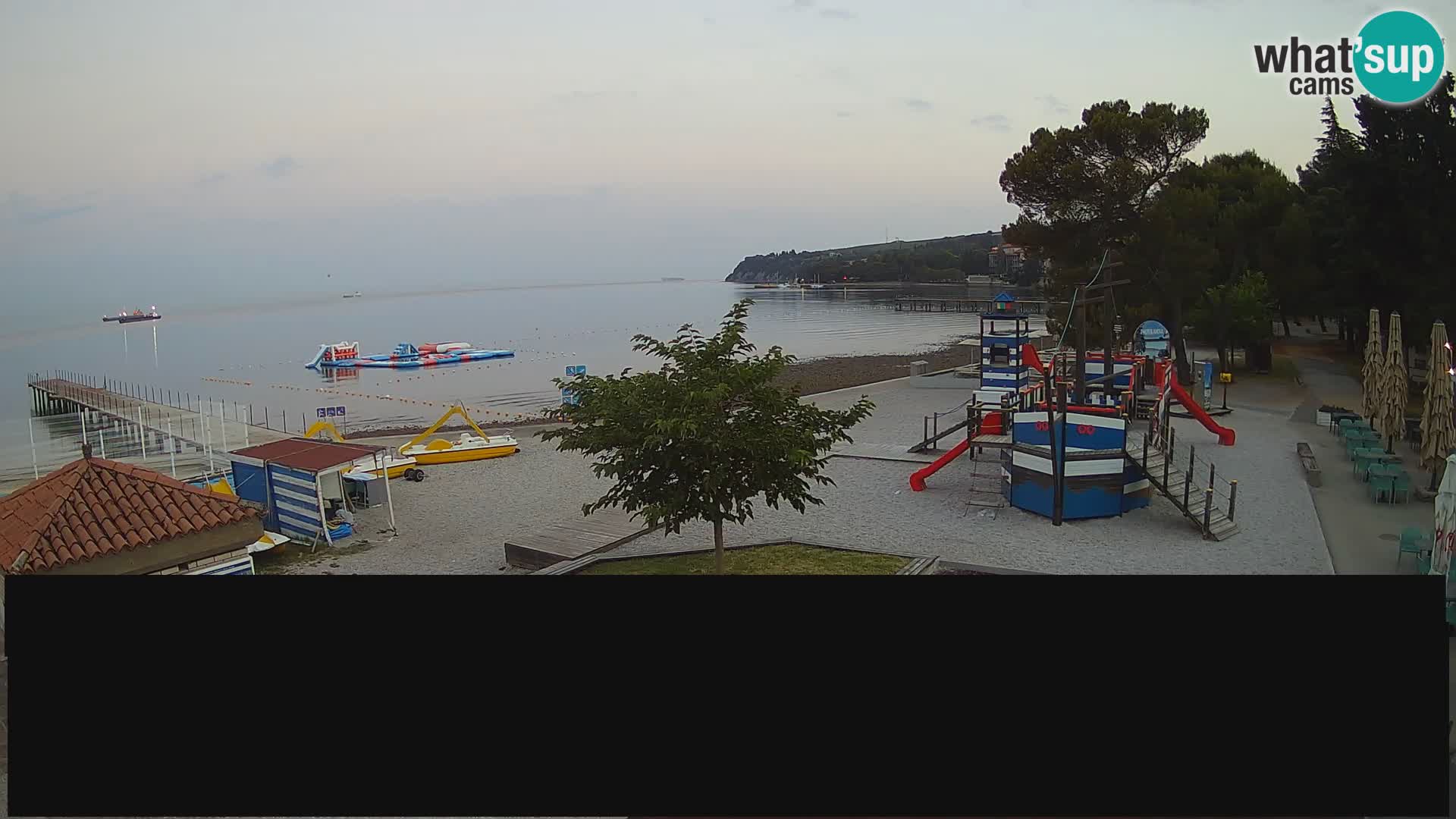 Live webcam Ankarano – Adria Ankaran Hotel & Resort – Slovenia