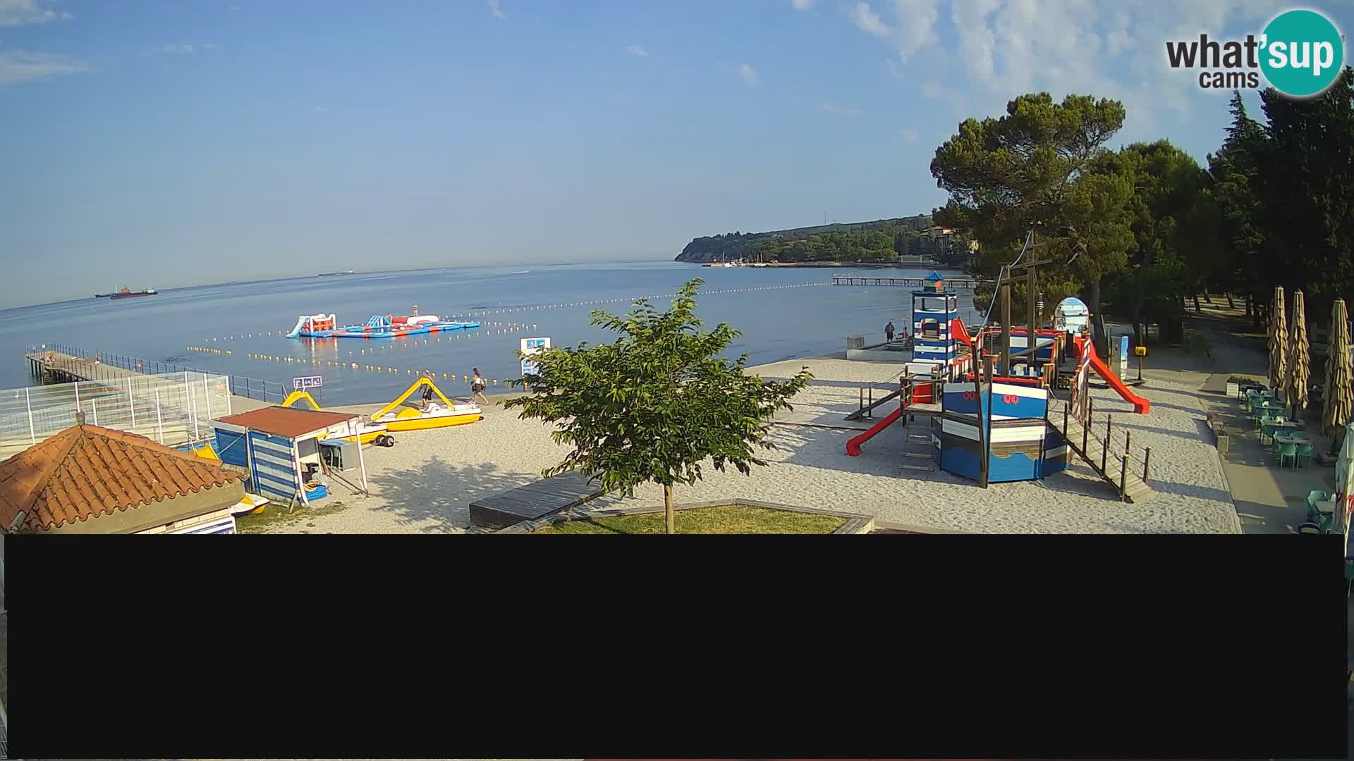 Spletna kamera Ankaran – Adria Ankaran Hotel & Resort