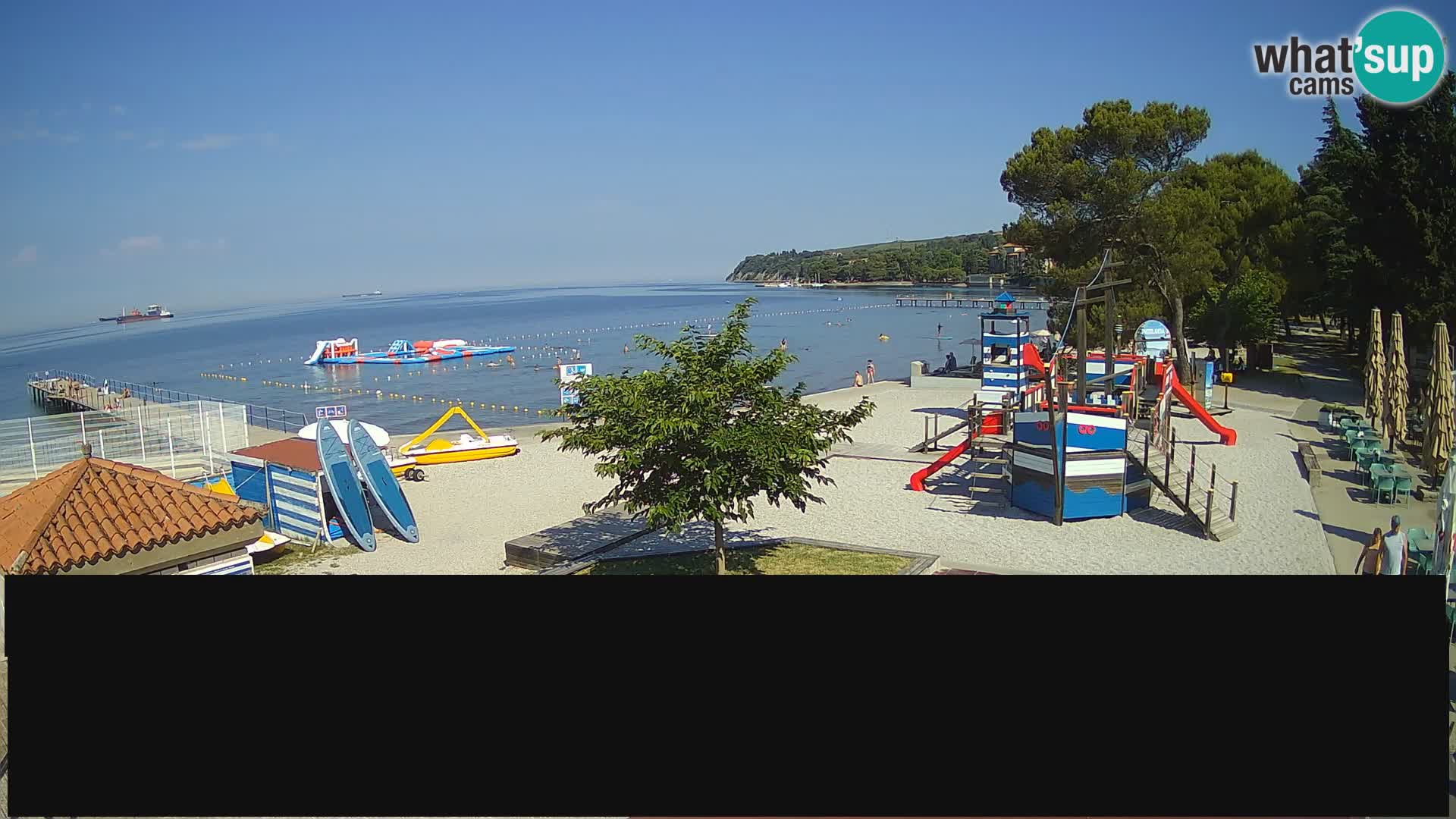 Live Webcam Ankaran – Adria Ankaran Hotel & Resort – Slowenien