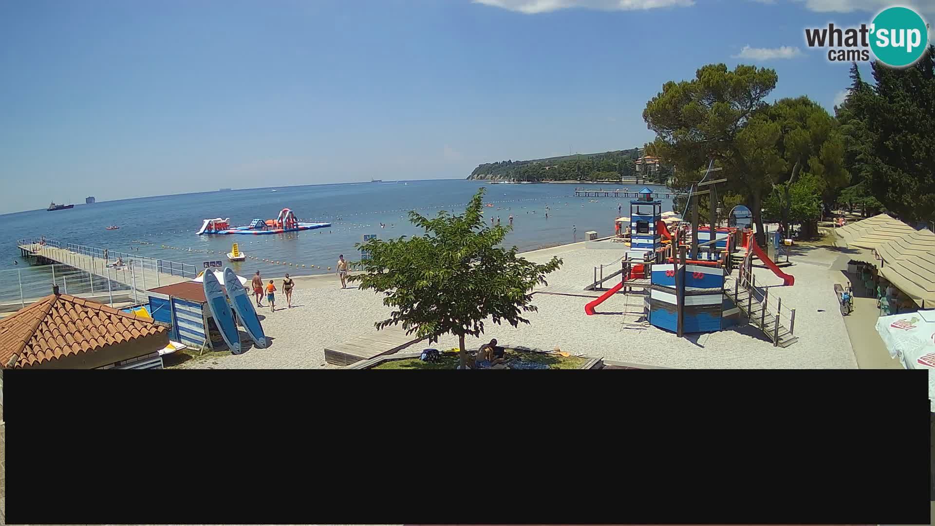 Live webcam Ankarano – Adria Ankaran Hotel & Resort – Slovenia