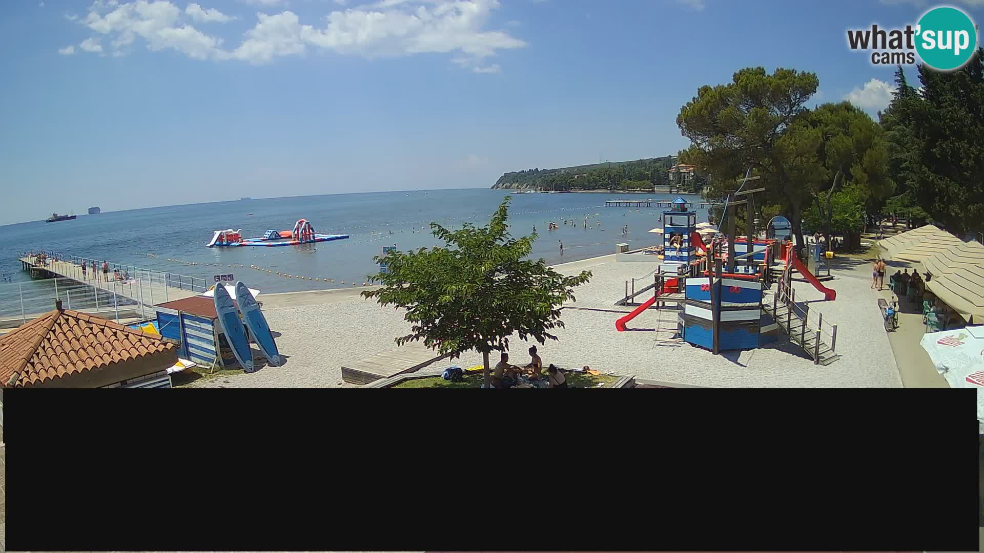 Webcam en direct Ankaran – Adria Ankaran Hotel & Resort – Slovénie