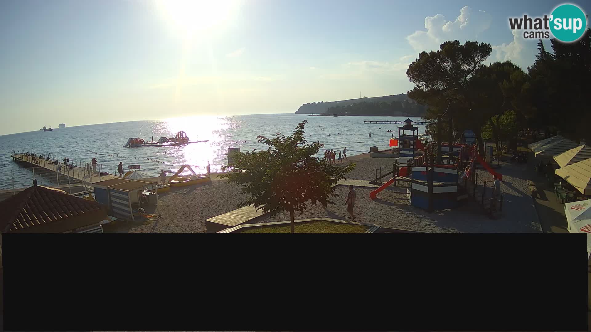 Webcam en direct Ankaran – Adria Ankaran Hotel & Resort – Slovénie
