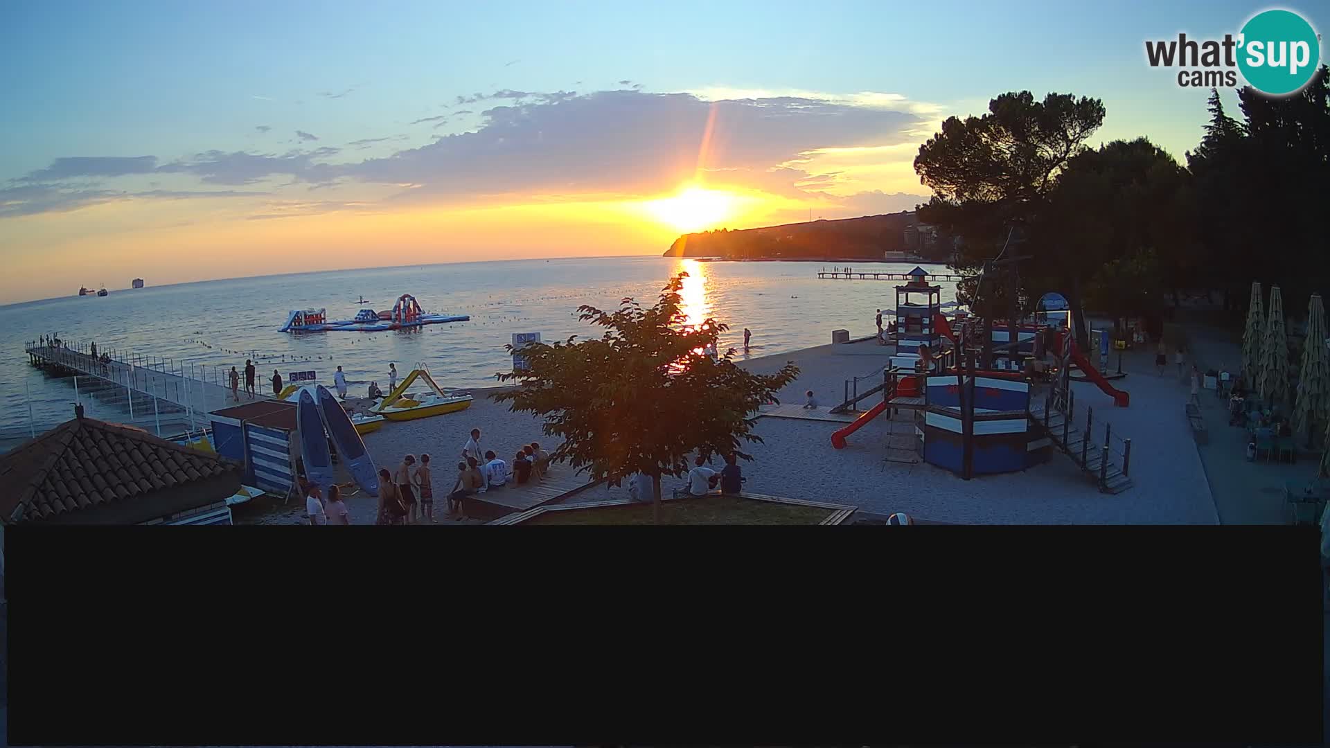 Live webcam Ankarano – Adria Ankaran Hotel & Resort – Slovenia