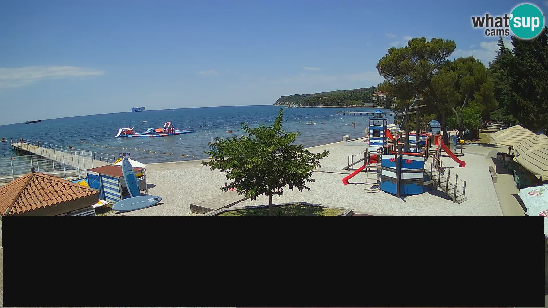 Live webcam Ankaran – Adria Ankaran Hotel & Resort – Slovenia