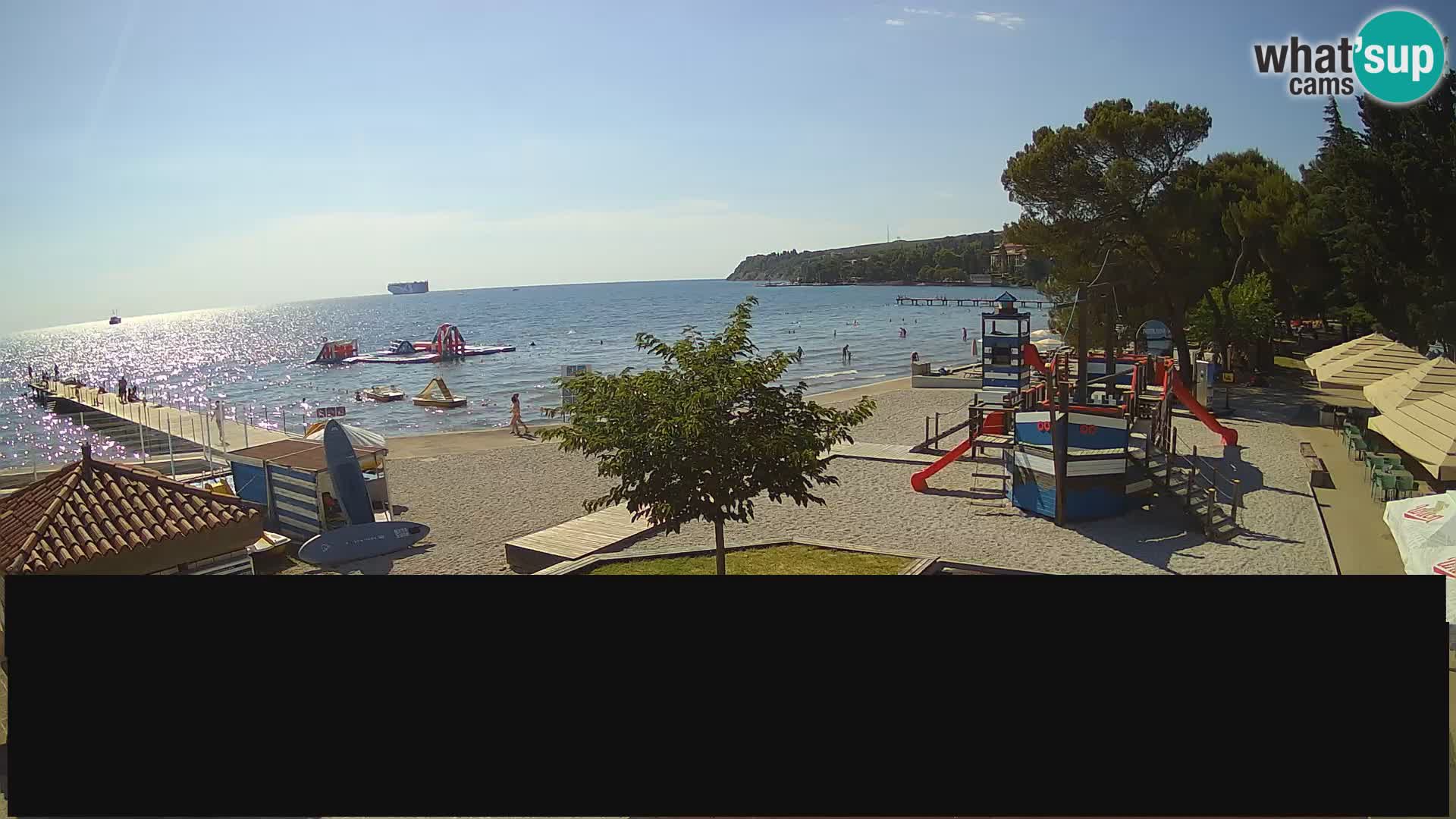 Cámara web en vivo Ankaran – Adria Ankaran Hotel & Resort – Eslovenia
