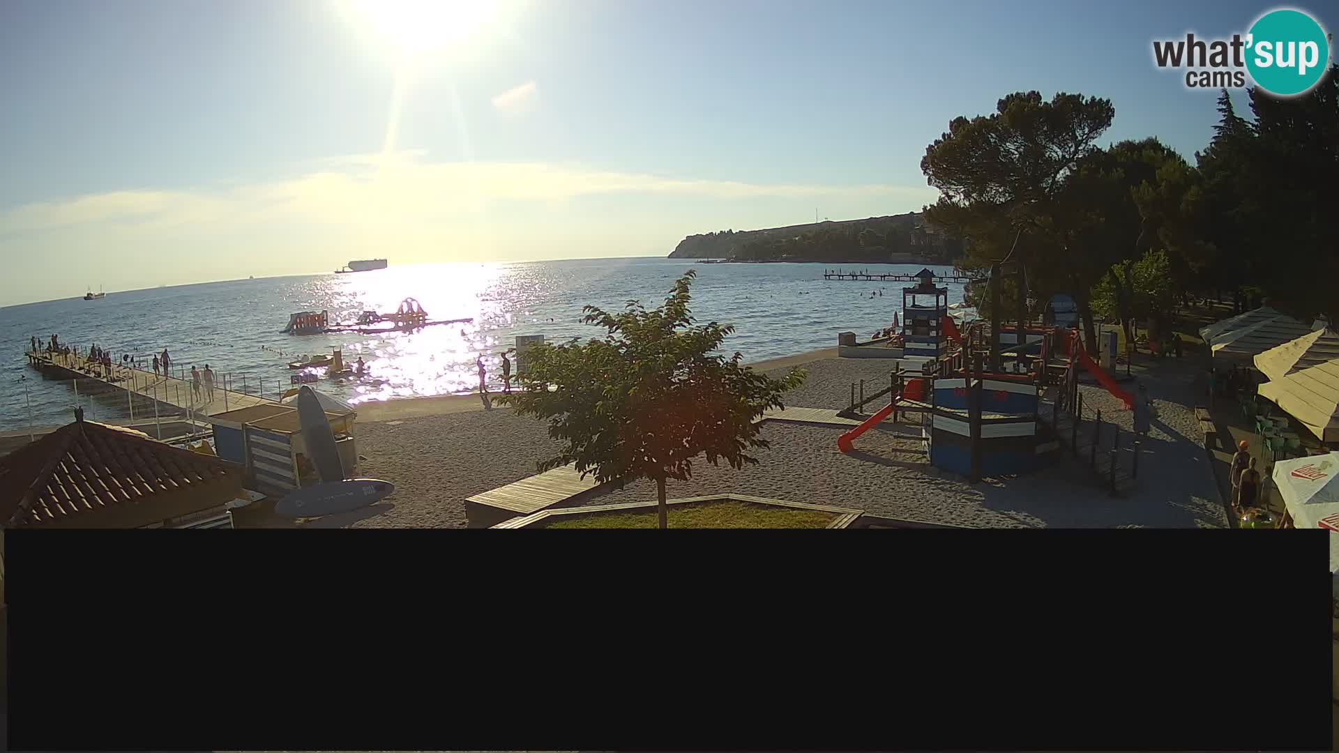 Cámara web en vivo Ankaran – Adria Ankaran Hotel & Resort – Eslovenia