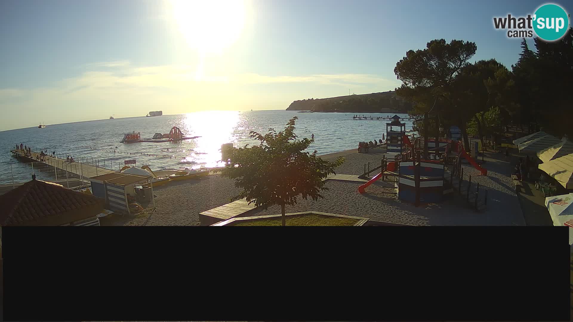 Webcam en direct Ankaran – Adria Ankaran Hotel & Resort – Slovénie