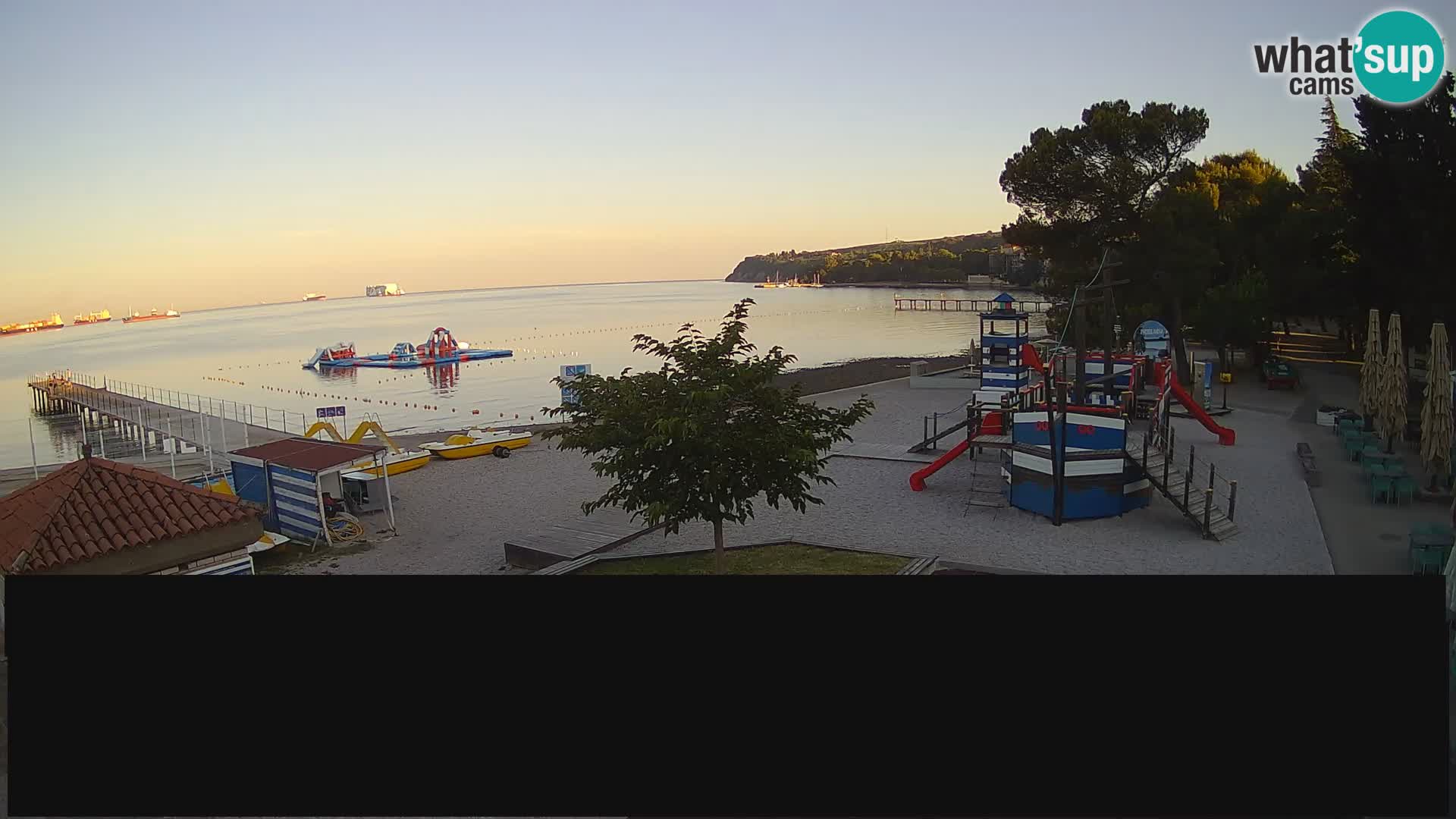 Cámara web en vivo Ankaran – Adria Ankaran Hotel & Resort – Eslovenia