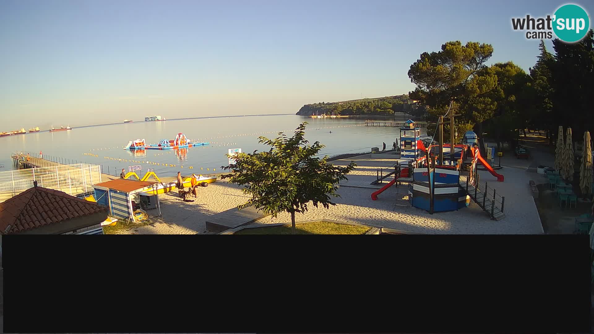 Live webcam Ankaran – Adria Ankaran Hotel & Resort – Slovenia