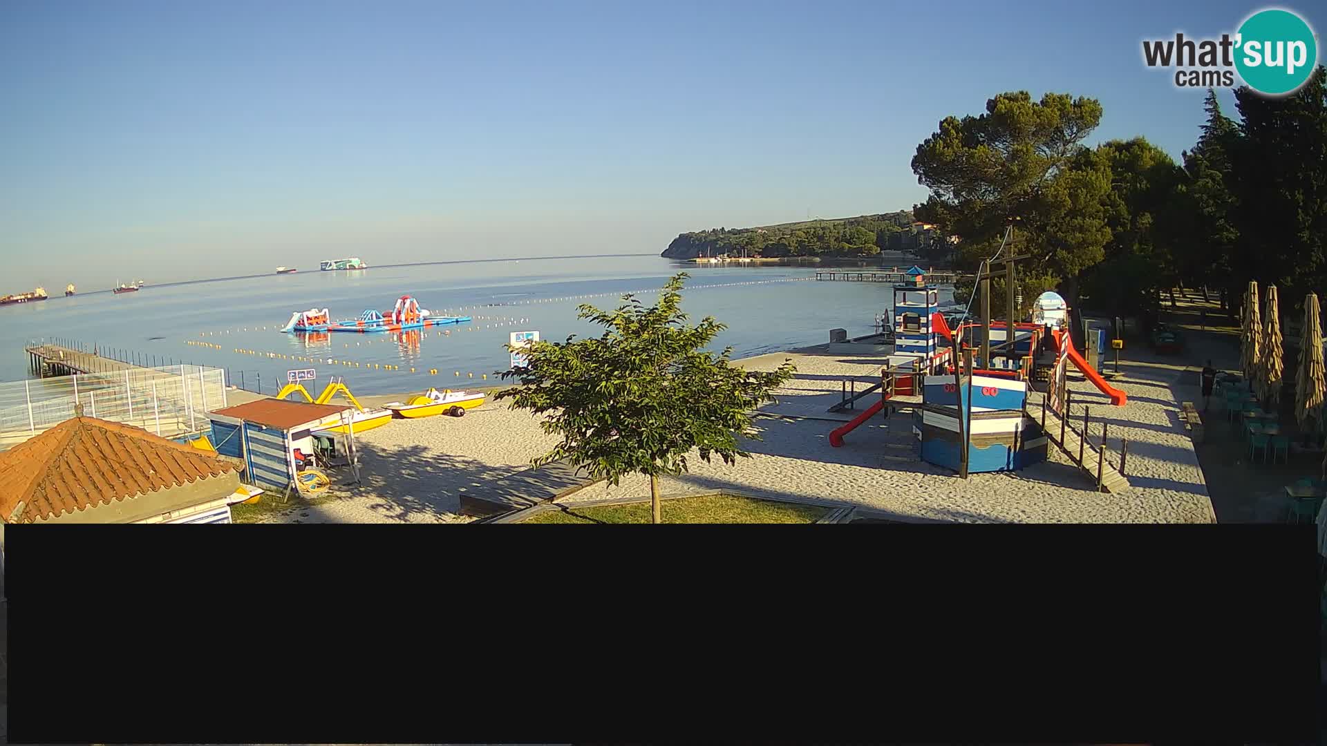 Cámara web en vivo Ankaran – Adria Ankaran Hotel & Resort – Eslovenia
