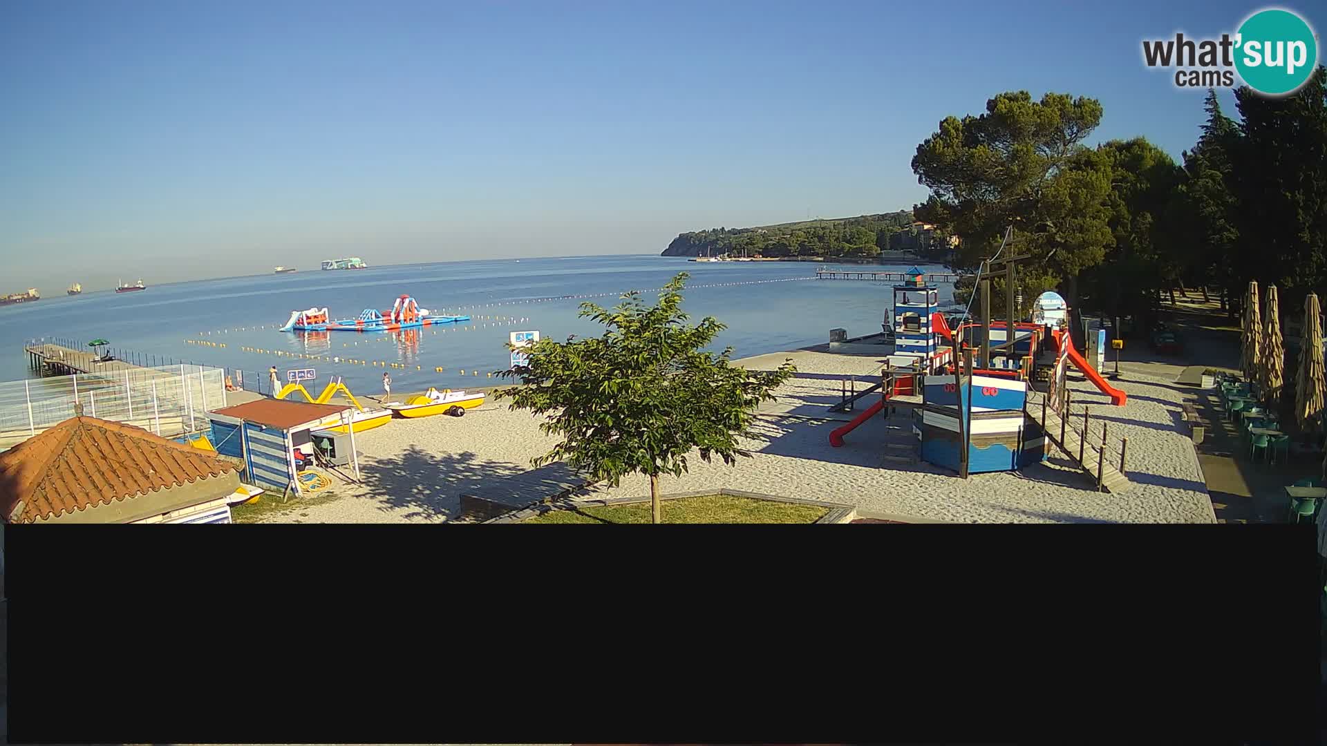 Live webcam Ankaran – Adria Ankaran Hotel & Resort – Slovenia