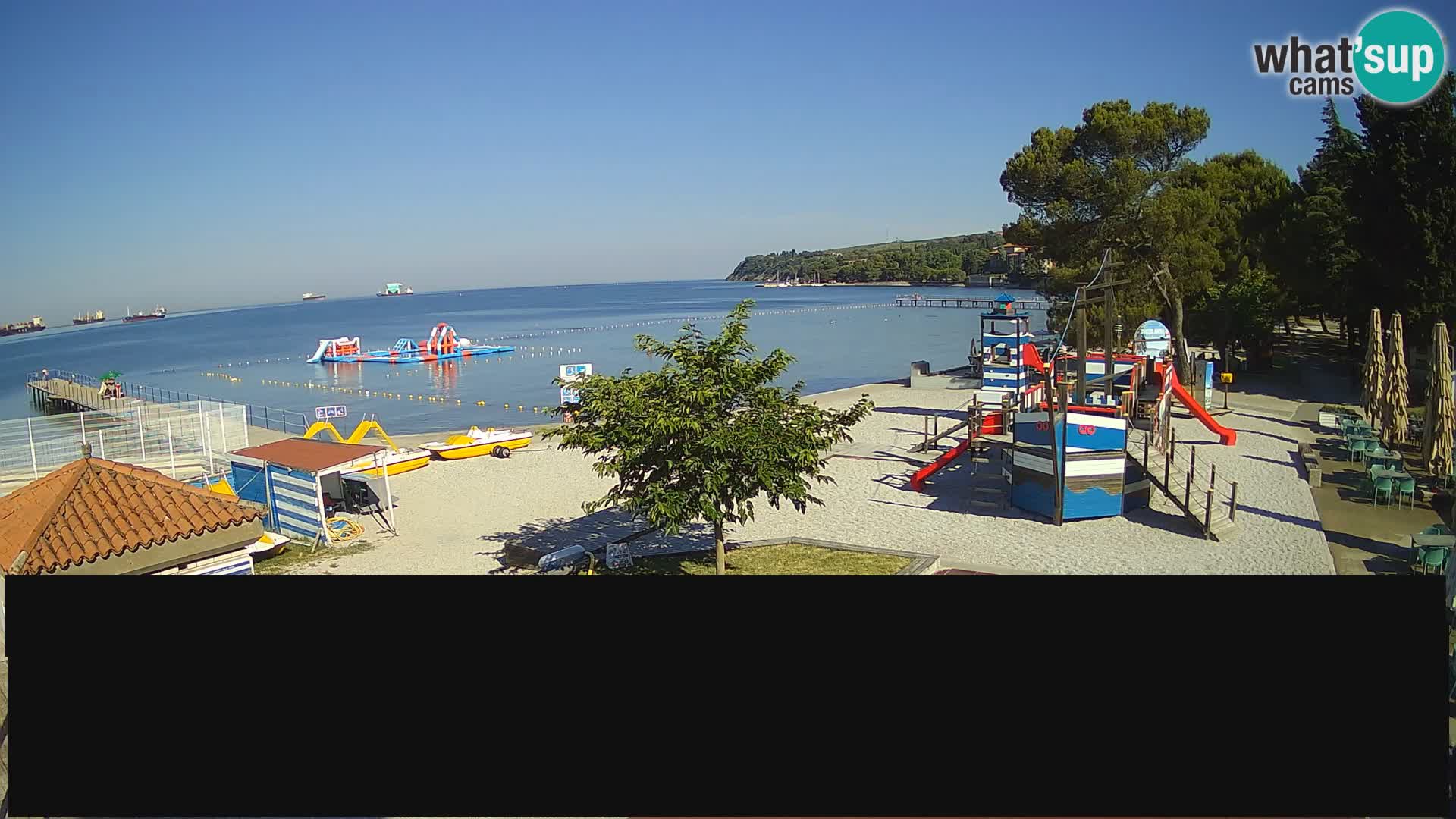 Live Webcam Ankaran – Adria Ankaran Hotel & Resort – Slowenien
