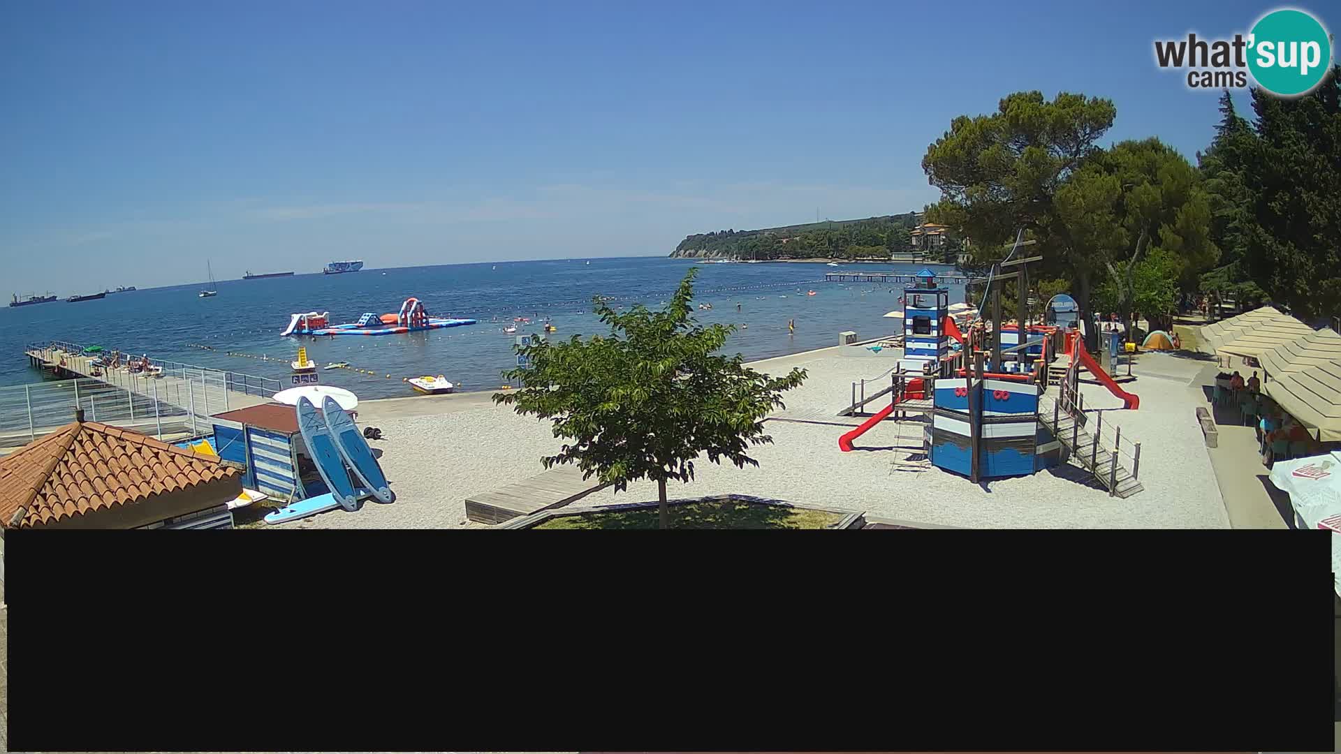 Spletna kamera Ankaran – Adria Ankaran Hotel & Resort