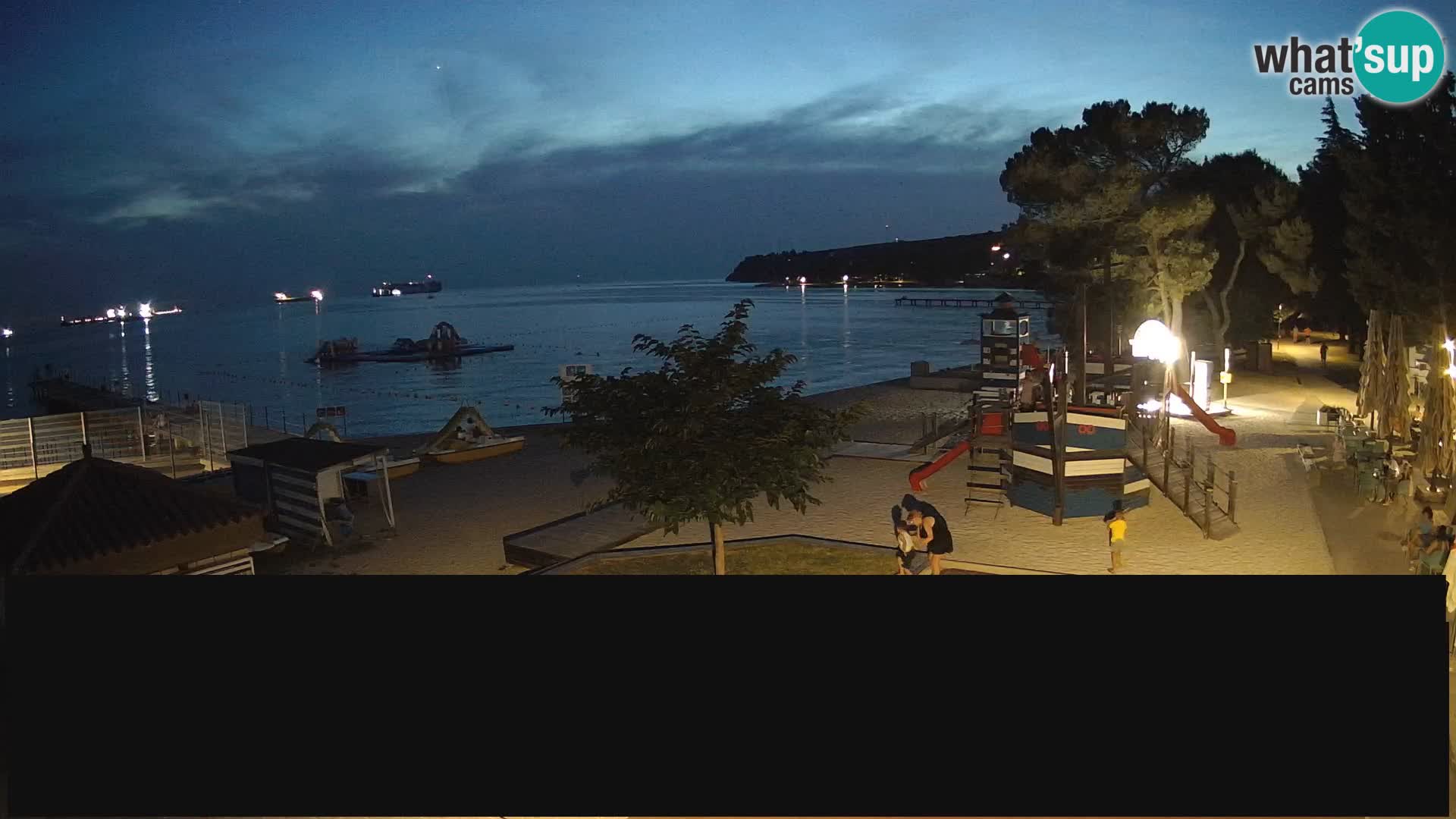 Web kamera uživo Ankaran – Adria Ankaran Hotel & Resort – Slovenija
