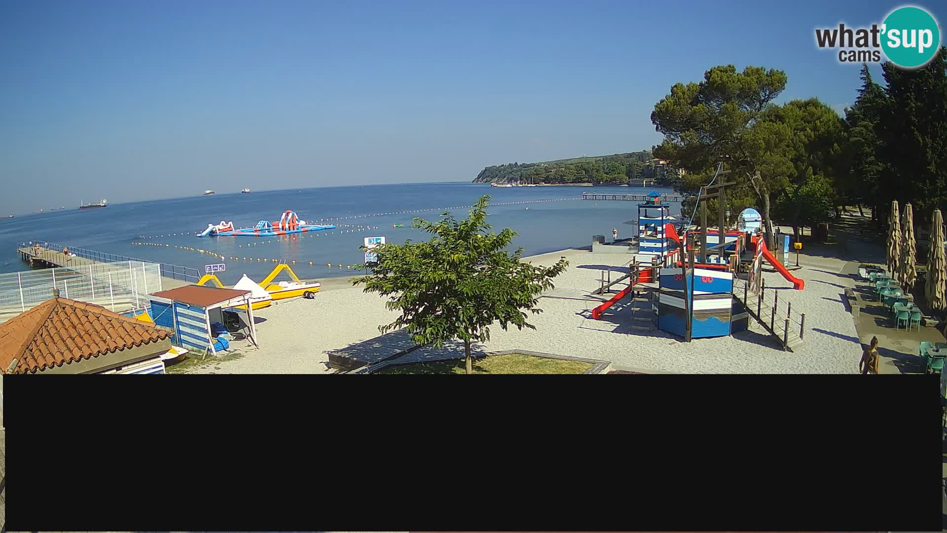 Live webcam Ankarano – Adria Ankaran Hotel & Resort – Slovenia