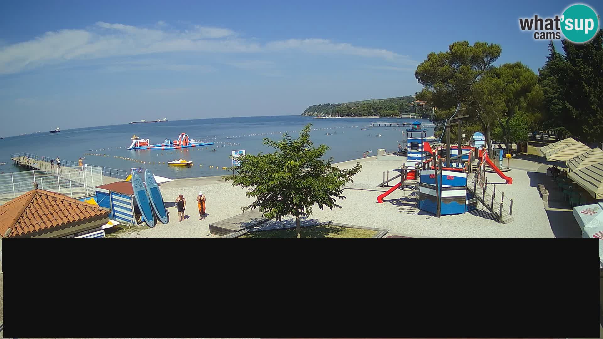 Live webcam Ankarano – Adria Ankaran Hotel & Resort – Slovenia