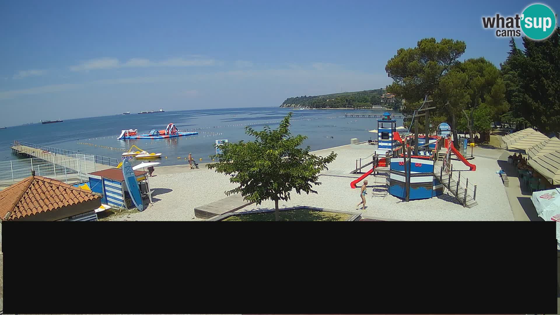 Live webcam Ankarano – Adria Ankaran Hotel & Resort – Slovenia