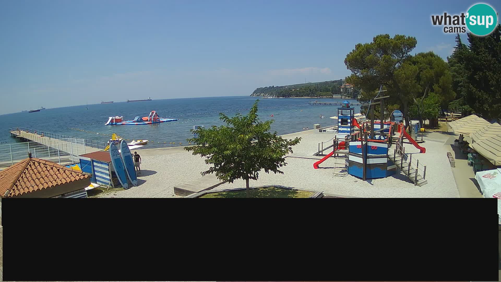 Live Webcam Ankaran – Adria Ankaran Hotel & Resort – Slowenien