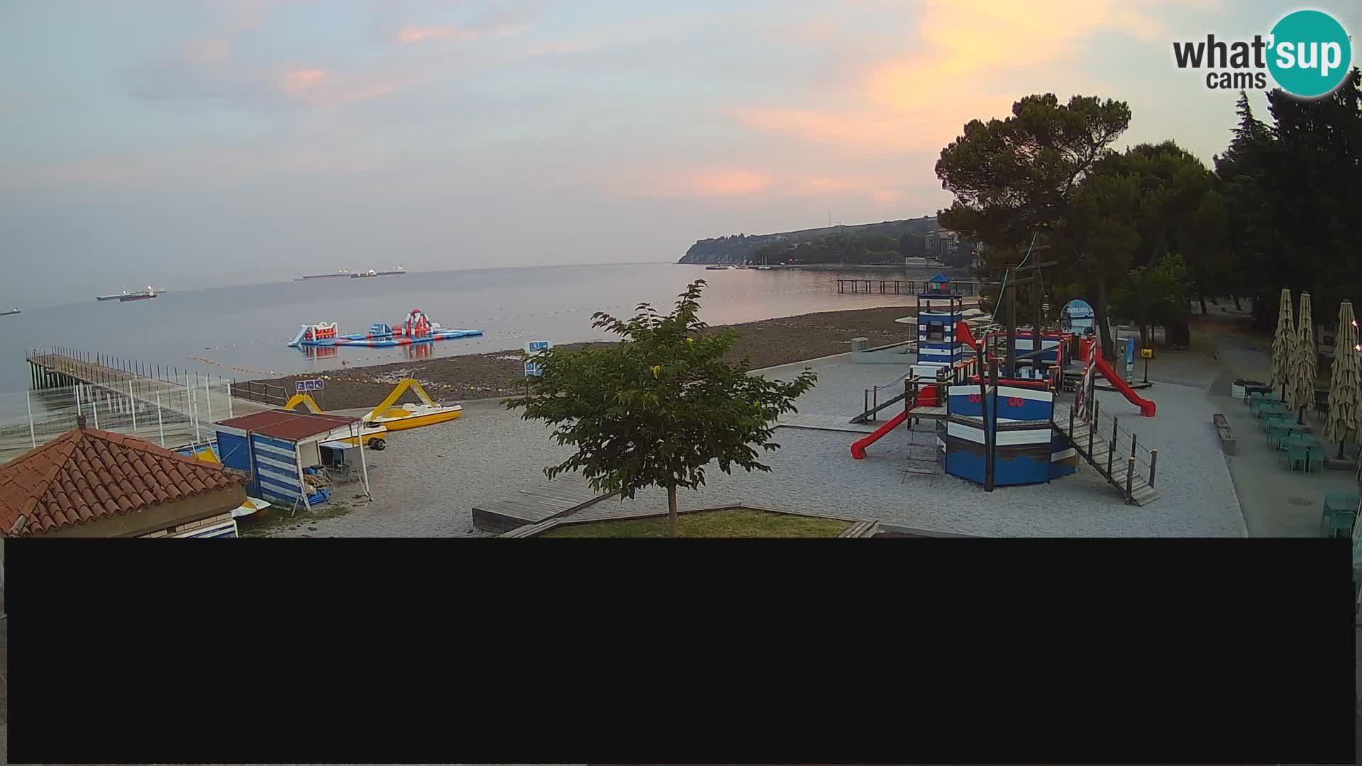 Webcam en direct Ankaran – Adria Ankaran Hotel & Resort – Slovénie