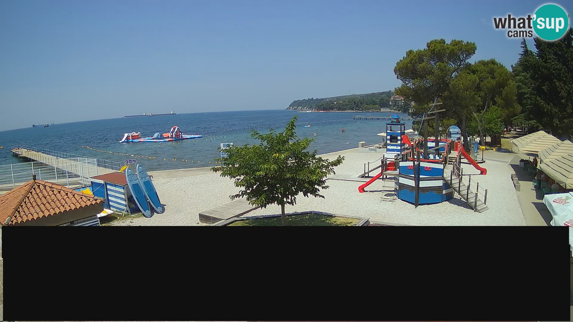 Live webcam Ankarano – Adria Ankaran Hotel & Resort – Slovenia