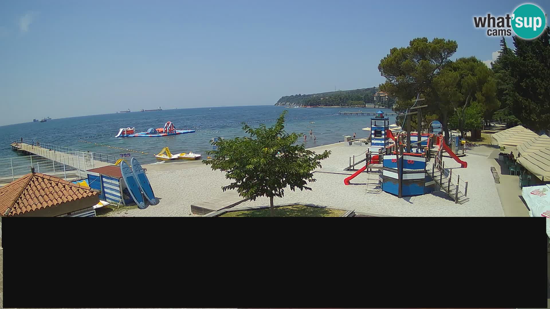 Live webcam Ankarano – Adria Ankaran Hotel & Resort – Slovenia