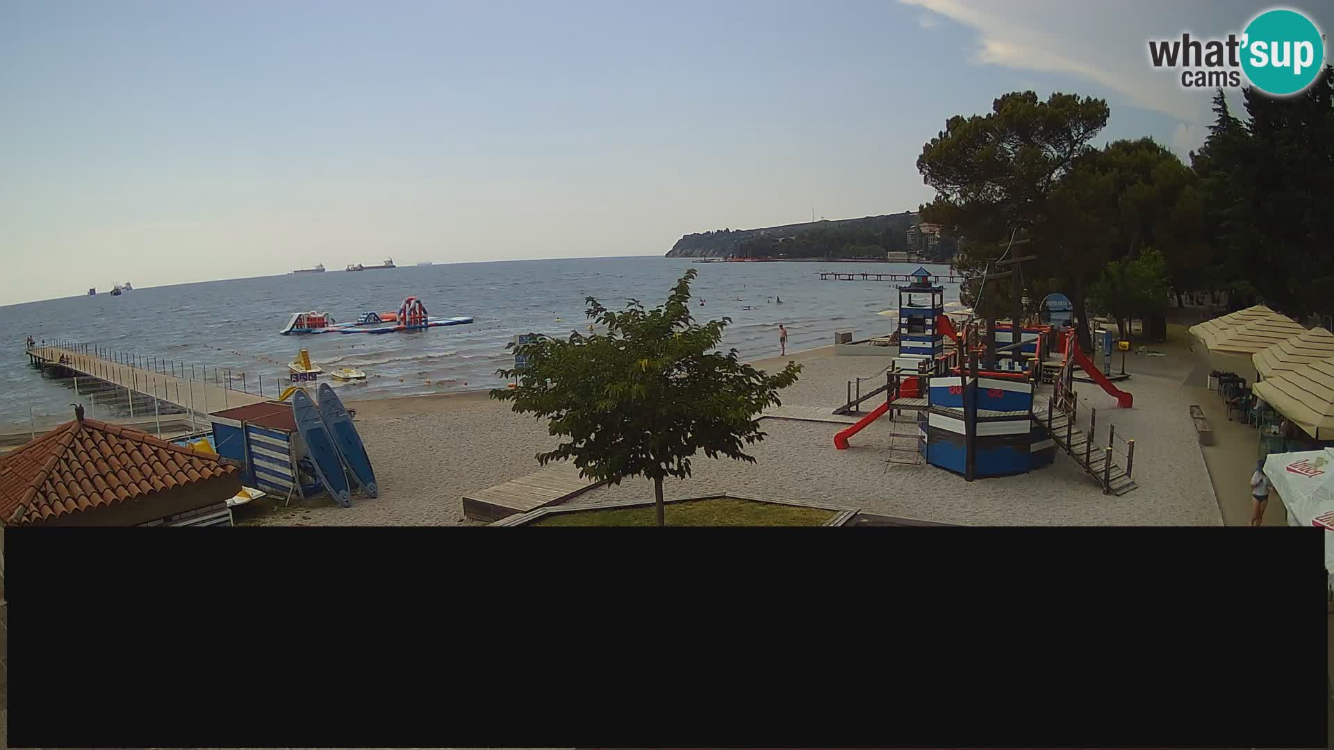Live webcam Ankarano – Adria Ankaran Hotel & Resort – Slovenia