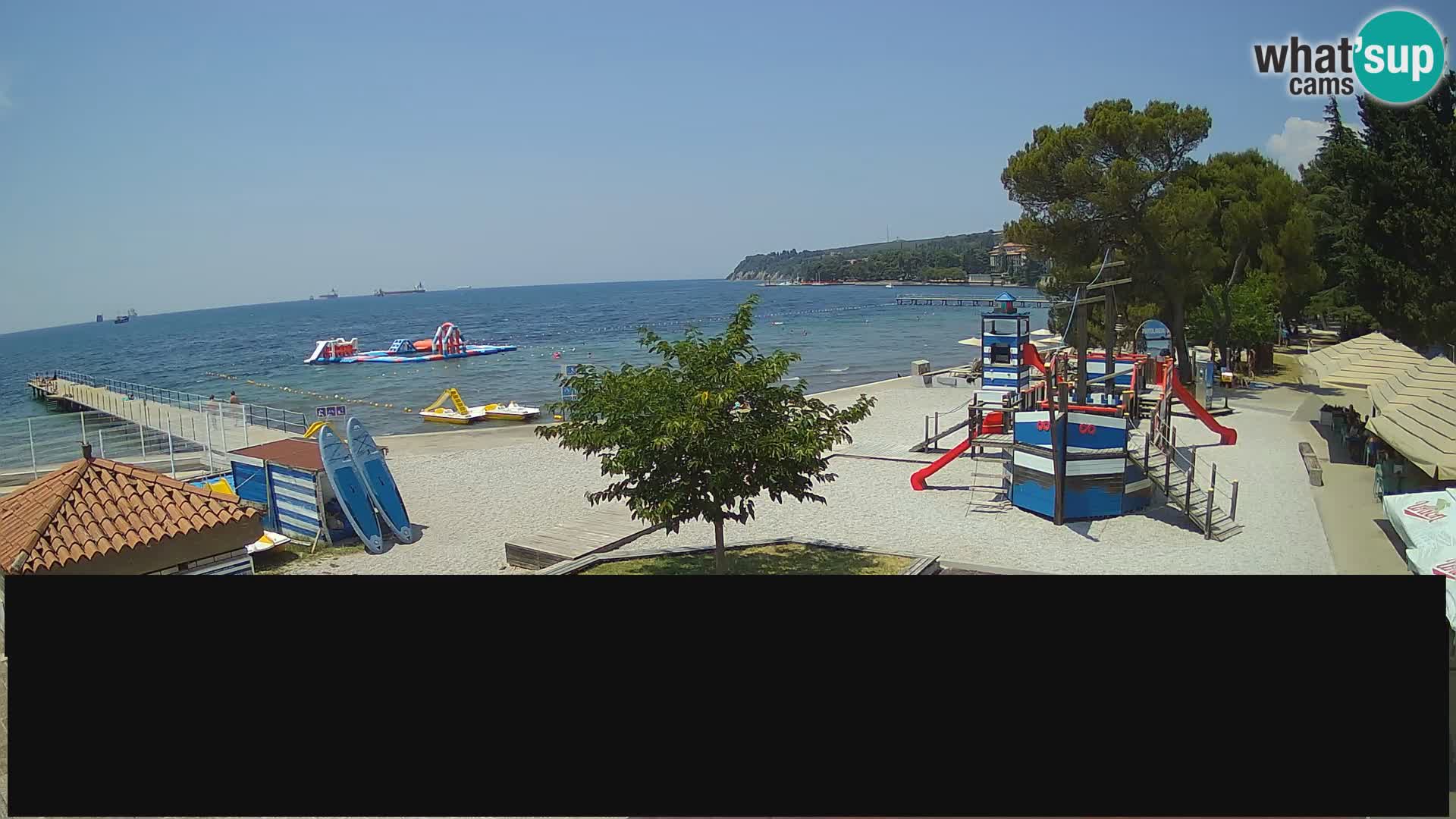 Live webcam Ankarano – Adria Ankaran Hotel & Resort – Slovenia